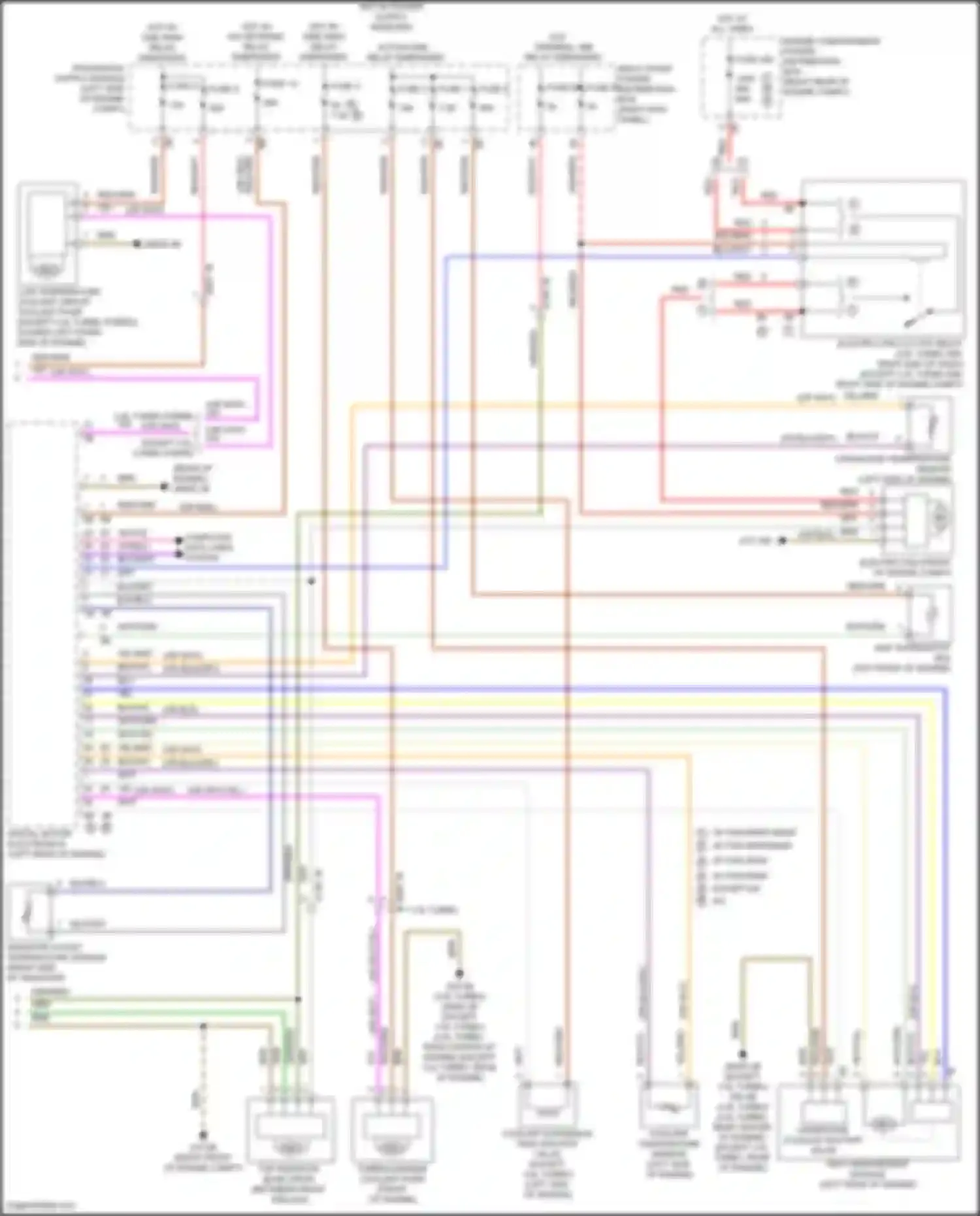 Wiring diagram fuse 69 for BMW 3 series G20/G21 facelift (2022-2024) (1 of 3)
