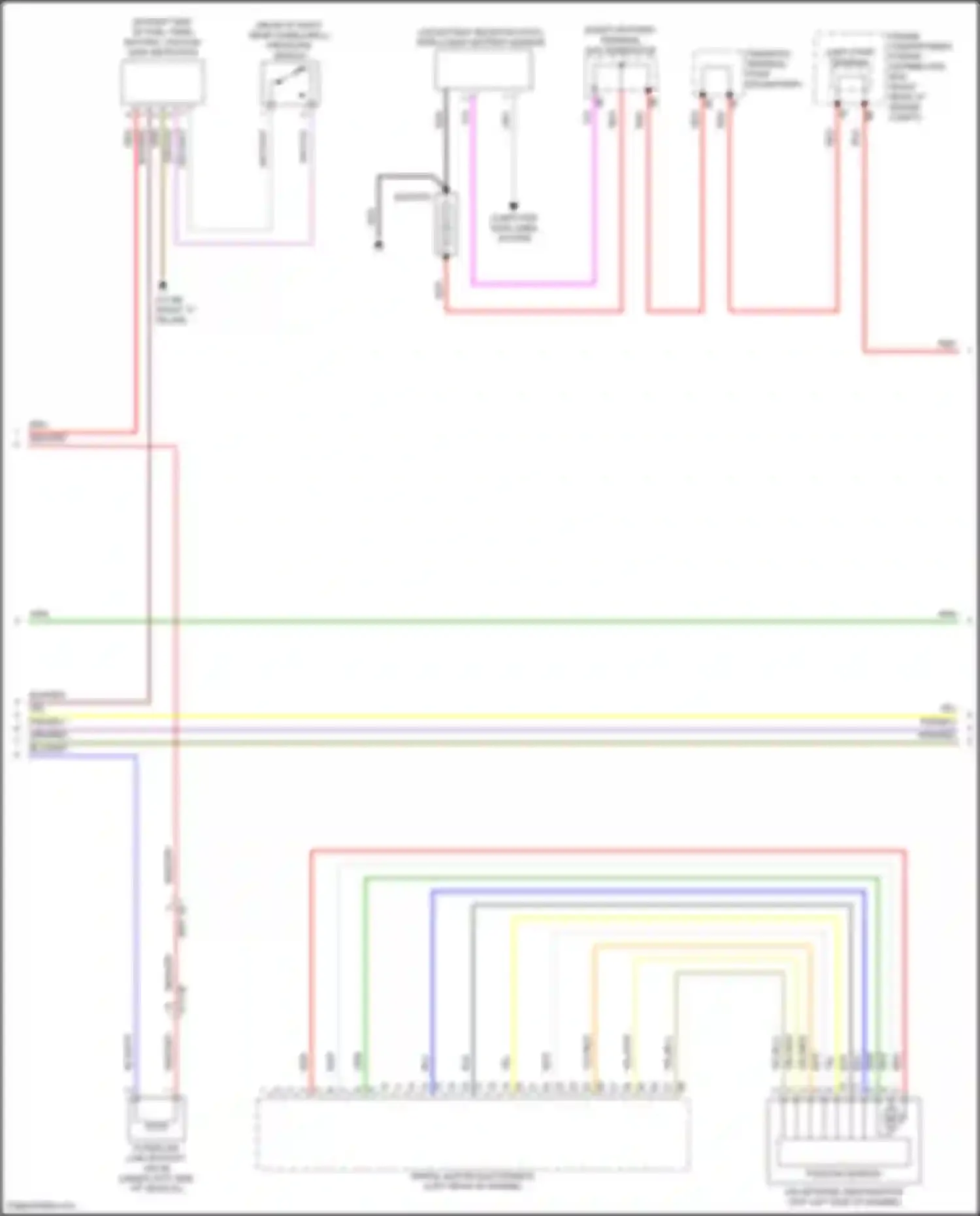 Wiring diagram gry for BMW 3 series G20/G21 facelift (2022-2024) (83 of 83)