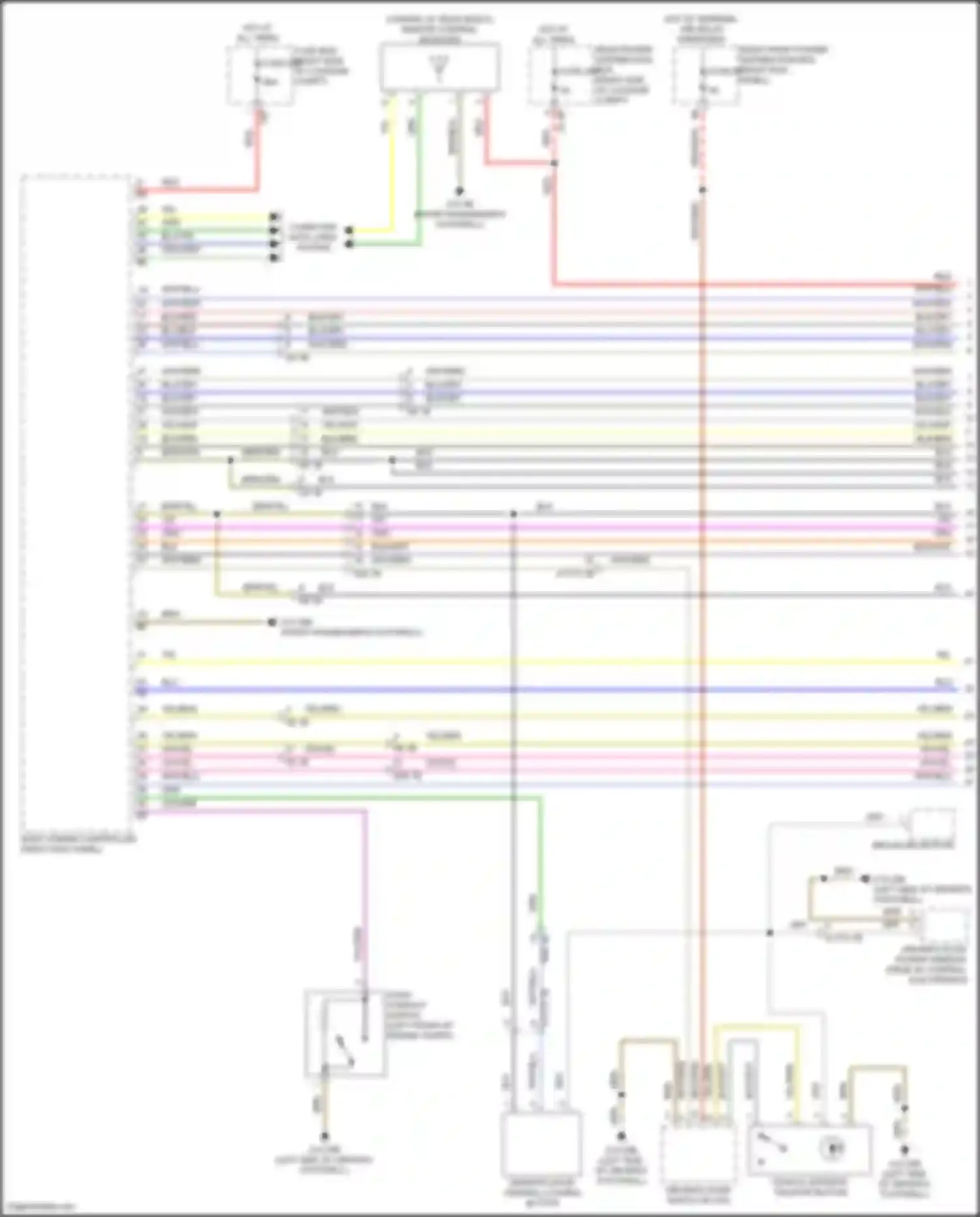 Wiring diagram hot at all times for BMW 3 series G20/G21 facelift (2022-2024) (46 of 64)