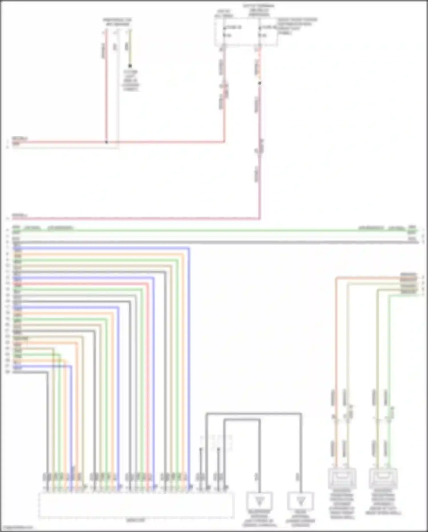 Wiring diagram hot at all times for BMW 3 series G20/G21 facelift (2022-2024) (4 of 64)