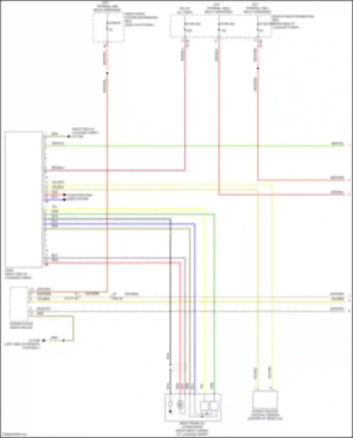 Wiring diagram hot w/ for BMW 3 series G20/G21 facelift (2022-2024) (78 of 81)