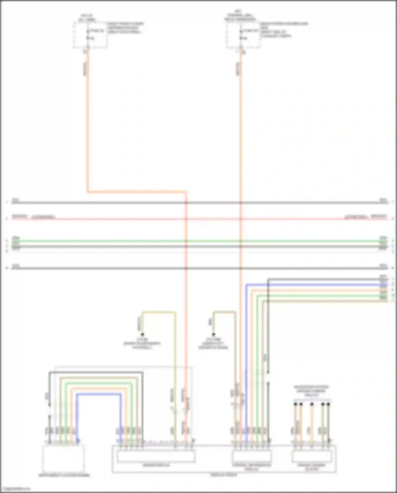 Wiring diagram right front power distribution box for BMW 3 series G20/G21 facelift (2022-2024) (26 of 78)