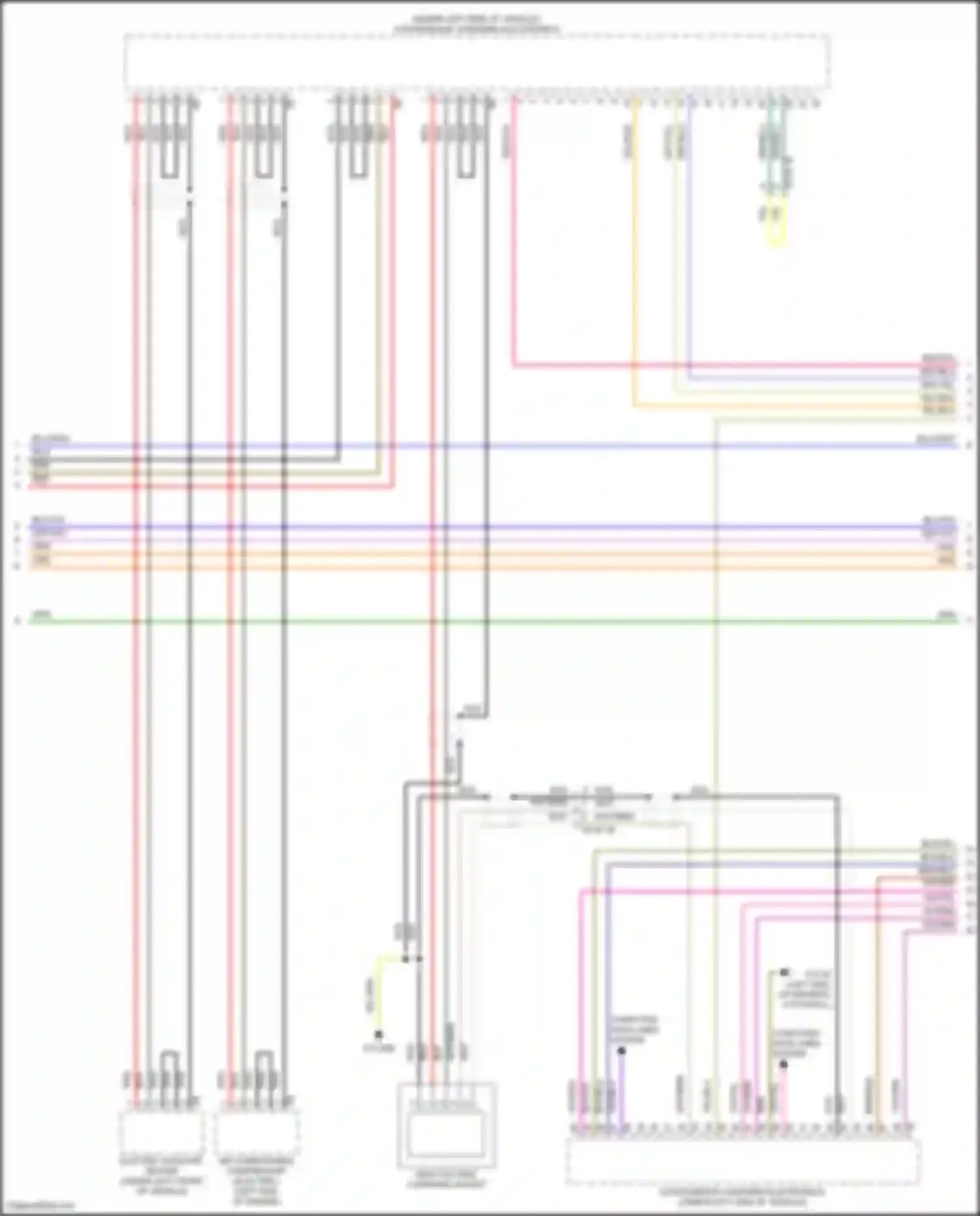 Wiring diagram vio/red for BMW 3 series G20/G21 facelift (2022-2024) (5 of 6)