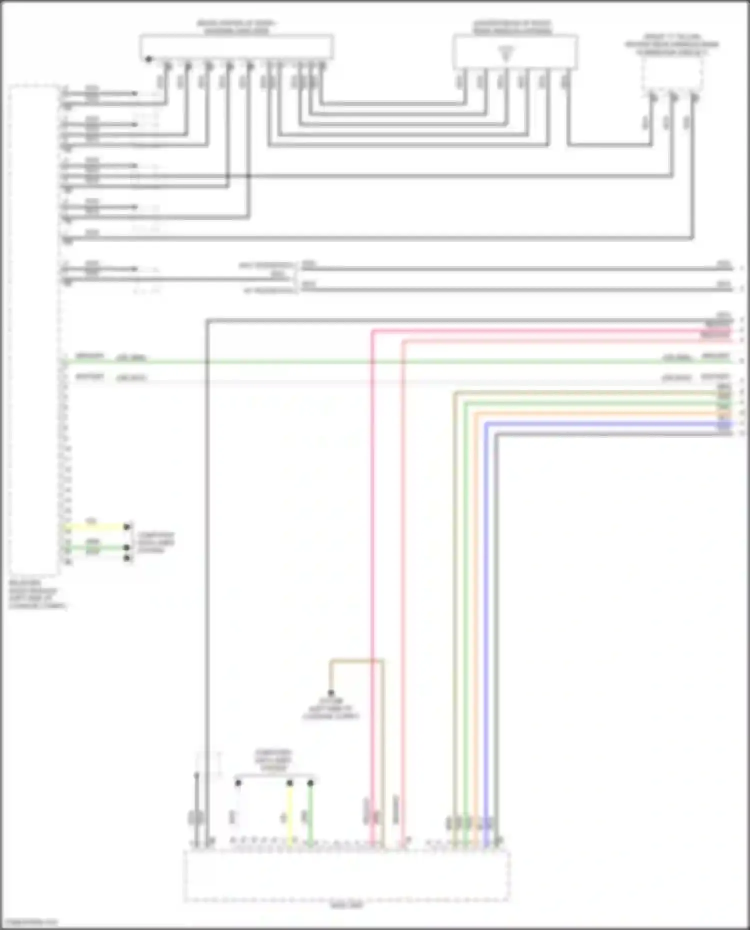 Wiring diagram w/o telematics for BMW 3 series G20/G21 facelift (2022-2024) (13 of 32)