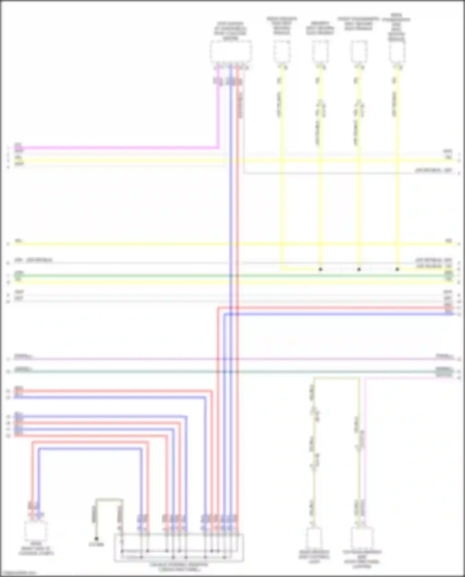 3 series BMW G20/G21 (2018-2023): Computer data lines circuit (5 of 8)