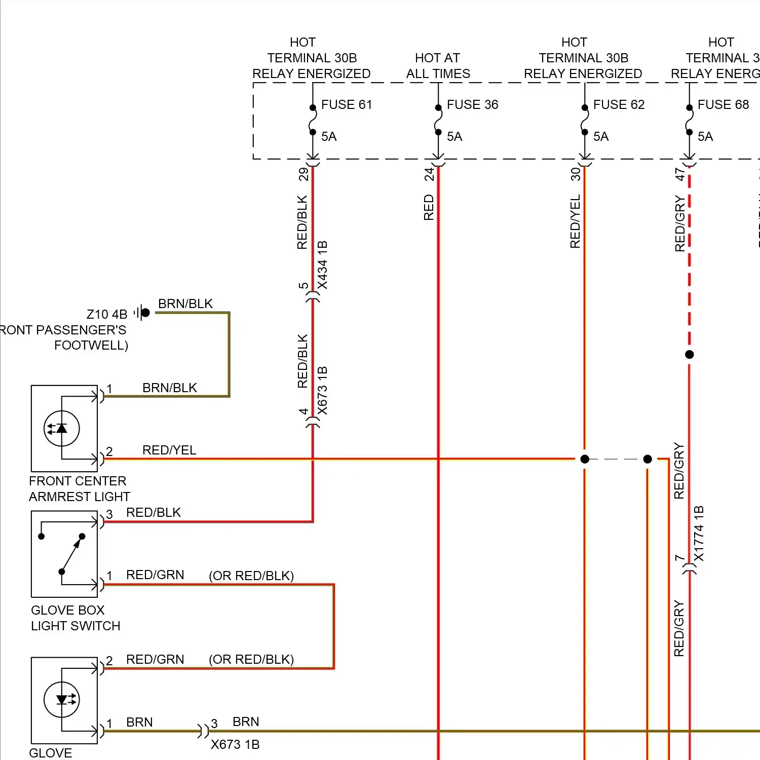 demo - Courtesy lamps circuit (1 of 4) Courtesy lamps circuit (1 of 4)