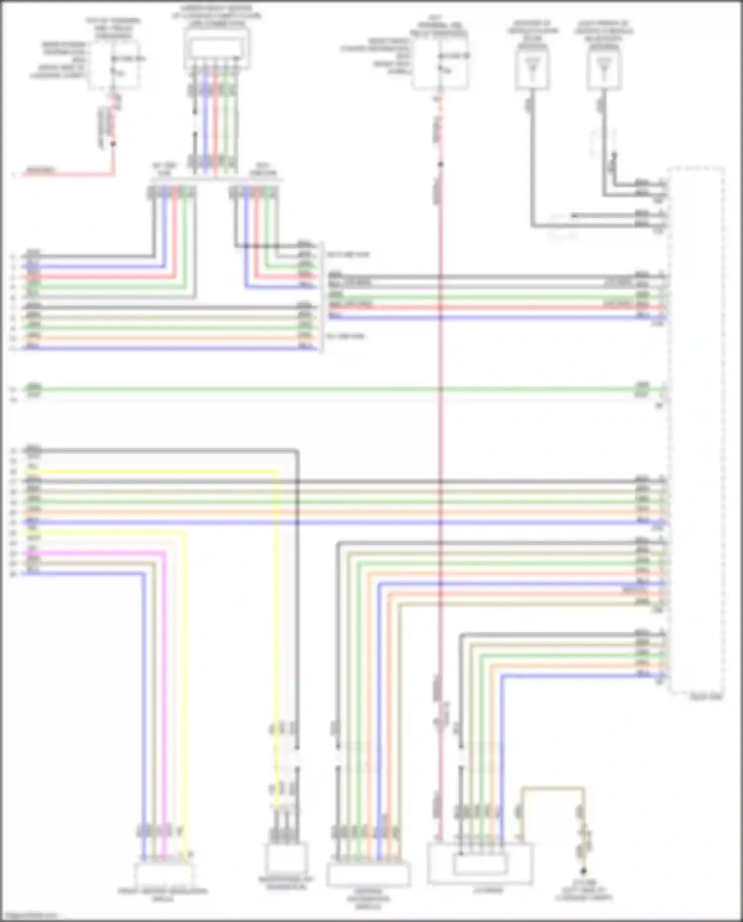 3 series BMW G20/G21 (2018-2023): Hifi radio circuit, w/o active sound design (4 of 4)