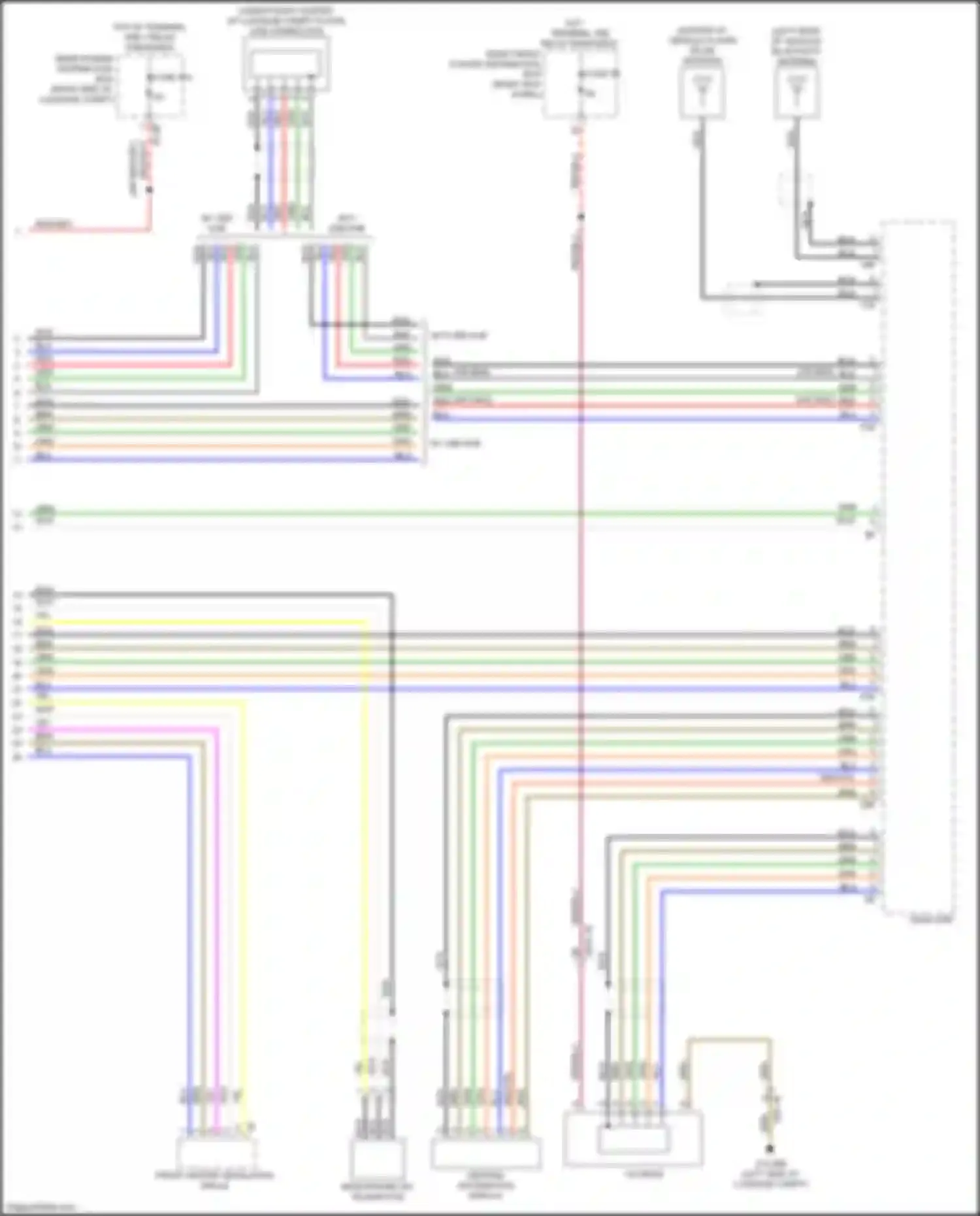 Wiring diagram blk for BMW 3 series G20/G21 (2018-2023) (36 of 84)