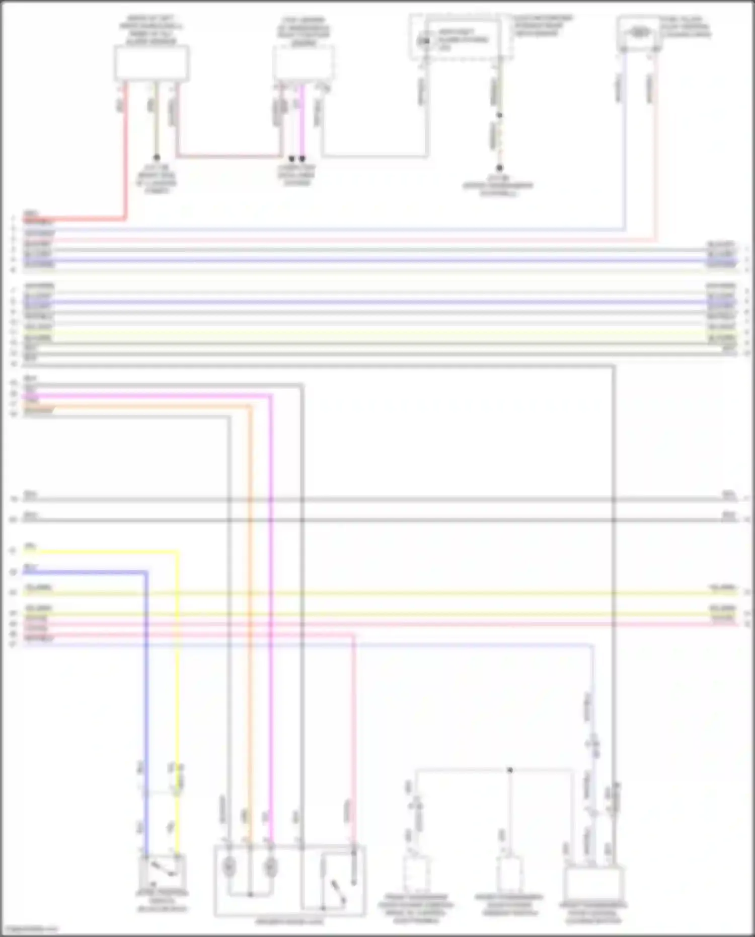 Wiring diagram blk/wht for BMW 3 series G20/G21 (2018-2023) (20 of 35)