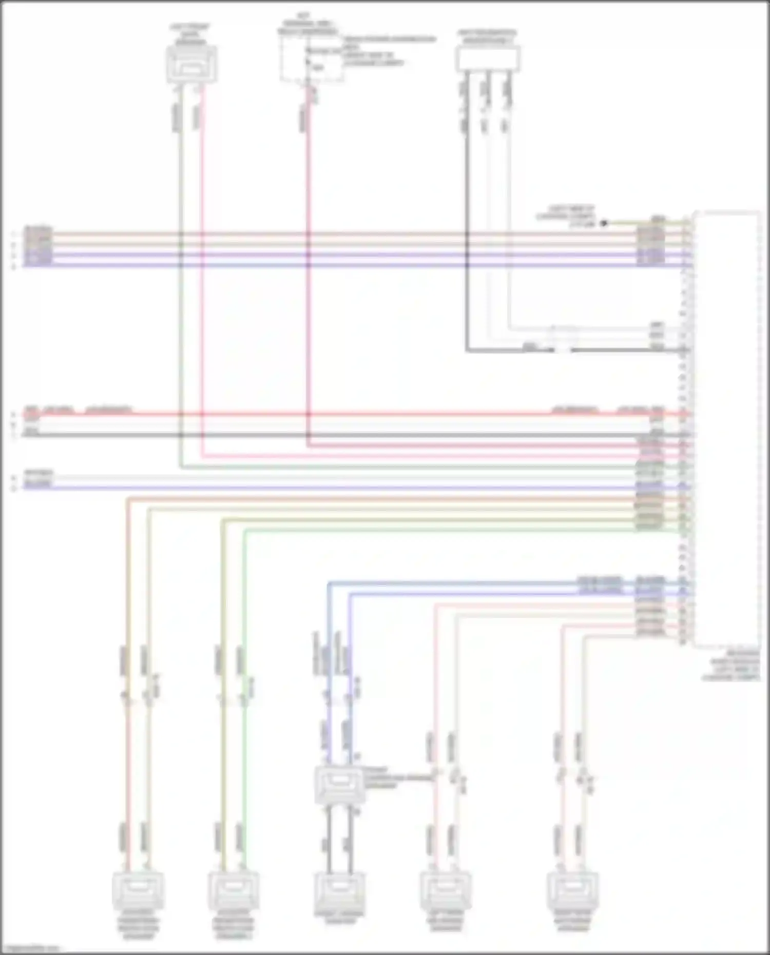 Wiring diagram blu/gry for BMW 3 series G20/G21 (2018-2023) (14 of 32)