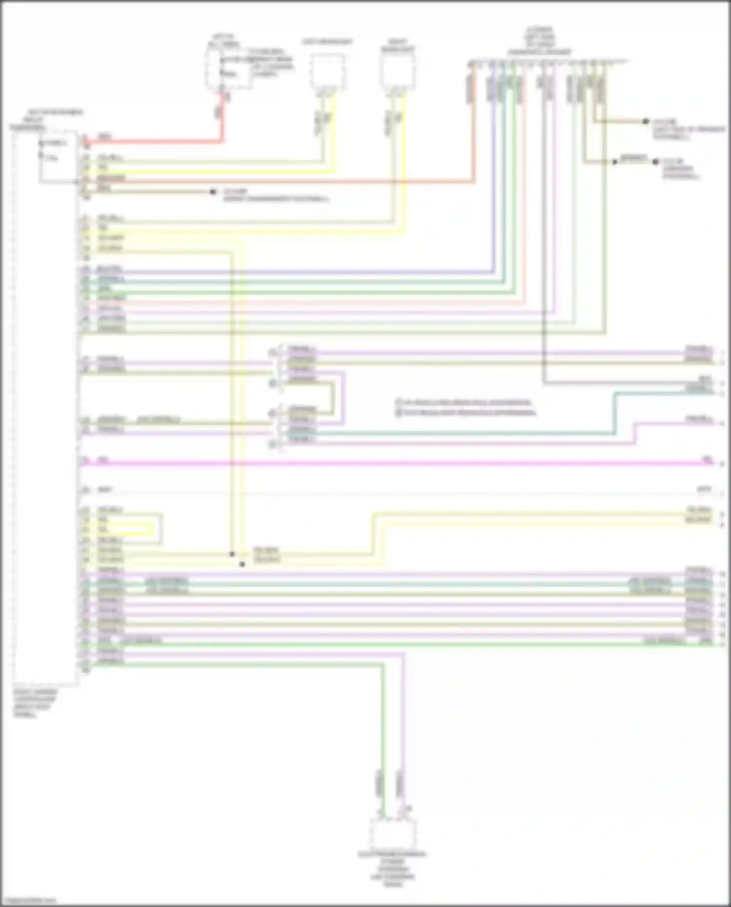 Wiring diagram brn for BMW 3 series G20/G21 (2018-2023) (93 of 165)