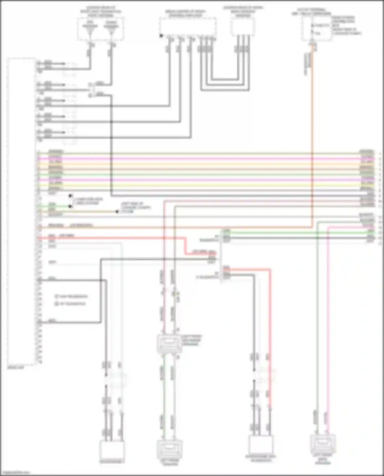 Wiring diagram brn/blu for BMW 3 series G20/G21 (2018-2023) (2 of 7)