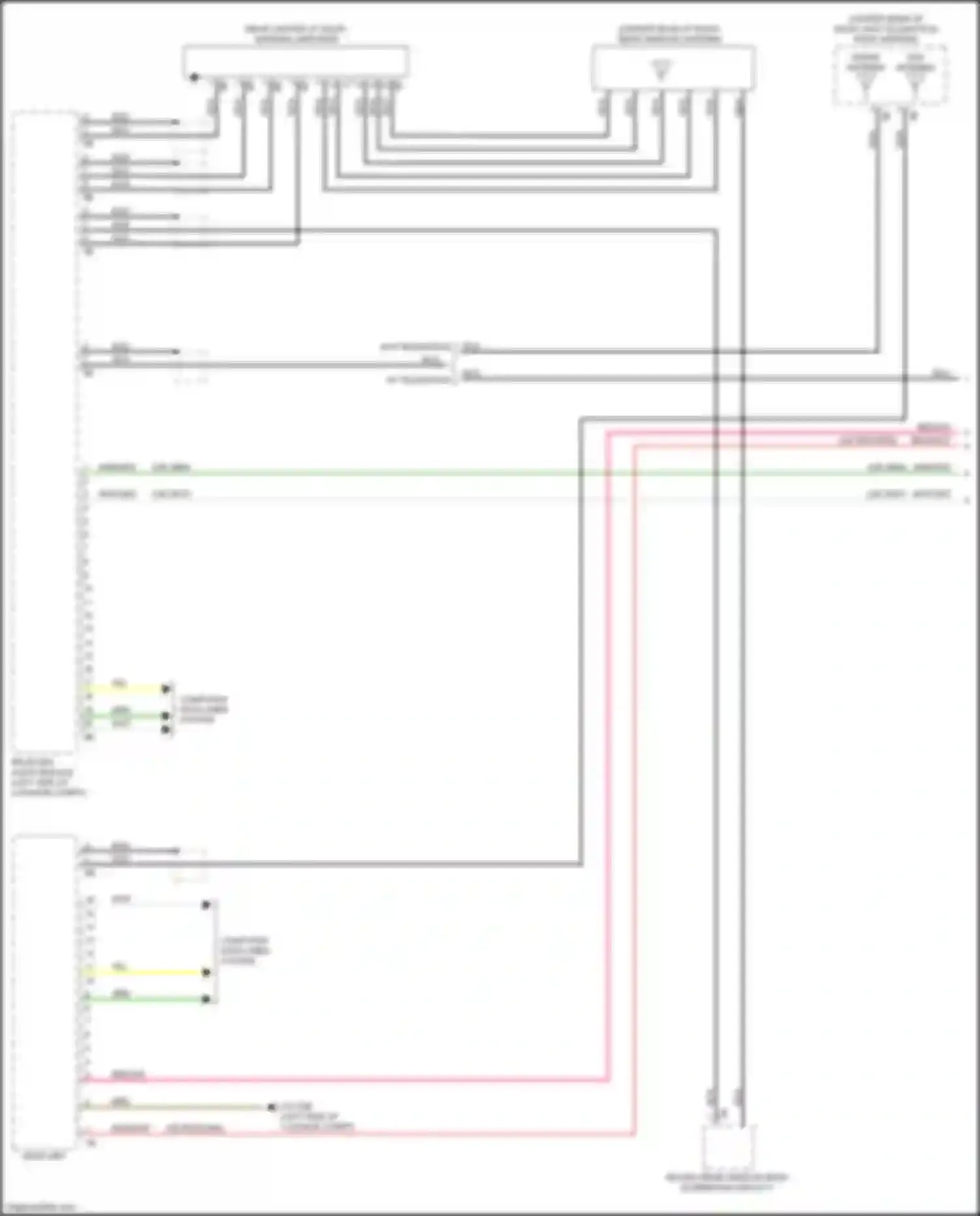 Wiring diagram computer data lines system for BMW 3 series G20/G21 (2018-2023) (24 of 103)