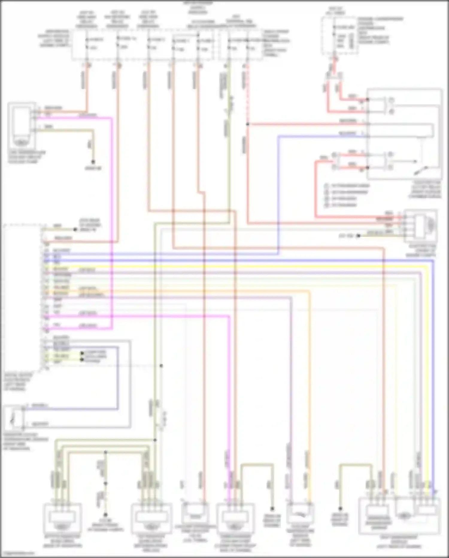 Wiring diagram computer data lines system for BMW 3 series G20/G21 (2018-2023) (85 of 103)