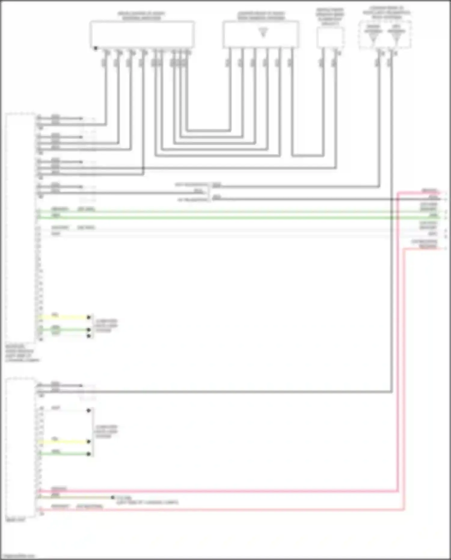 Wiring diagram computer data lines system for BMW 3 series G20/G21 (2018-2023) (42 of 103)