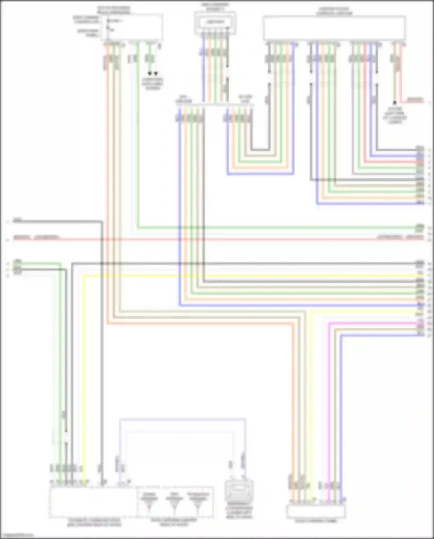 Wiring diagram computer data lines system for BMW 3 series G20/G21 (2018-2023) (46 of 103)