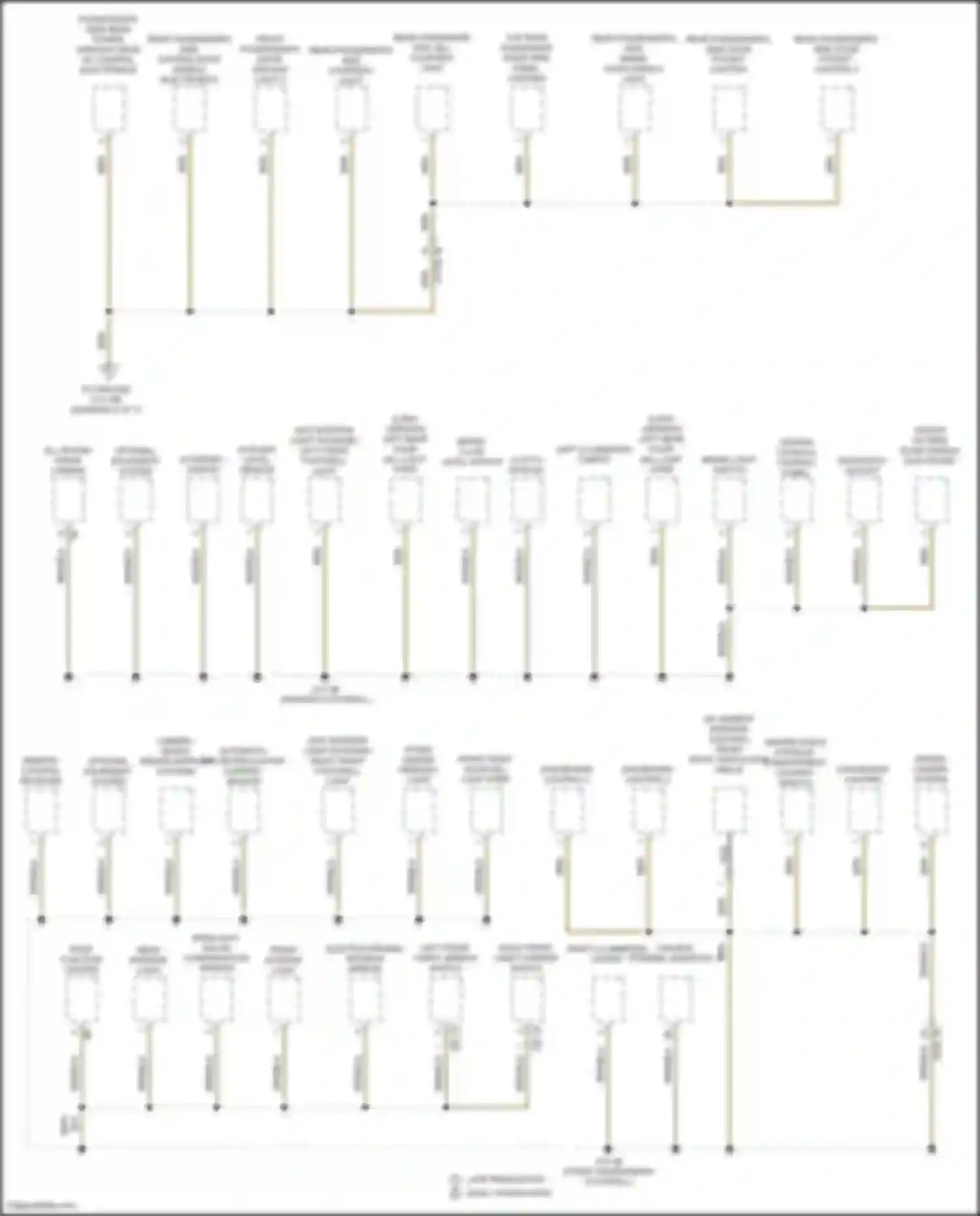 Wiring diagram dashboard lighting for BMW 3 series G20/G21 (2018-2023) (3 of 4)