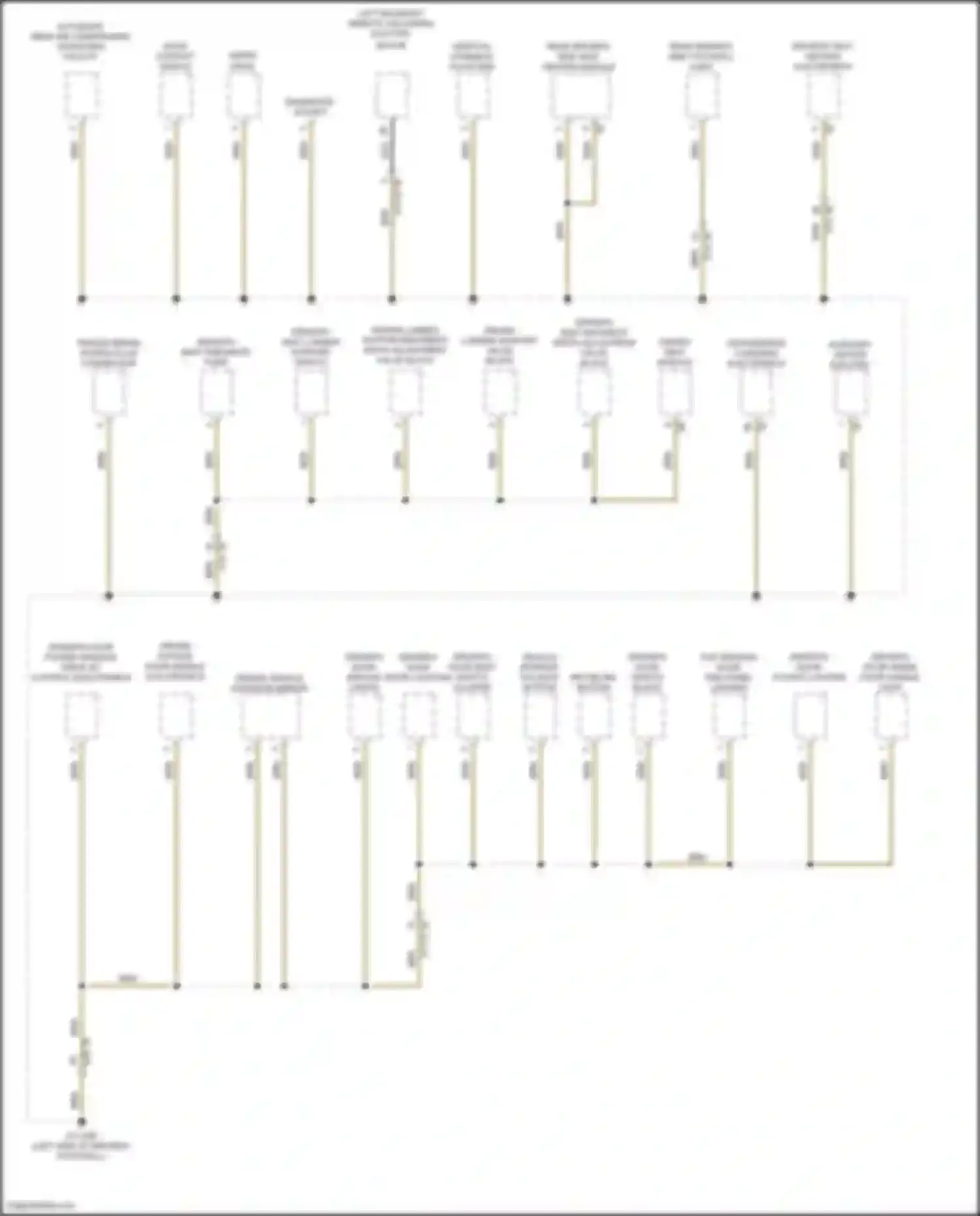 Wiring diagram driver lumber support/backrest width adjustment valve block for BMW 3 series G20/G21 (2018-2023) (1 of 1)