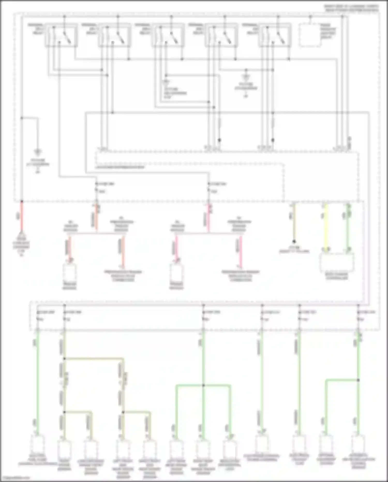 Wiring diagram fuse 209 for BMW 3 series G20/G21 (2018-2023) (2 of 3)