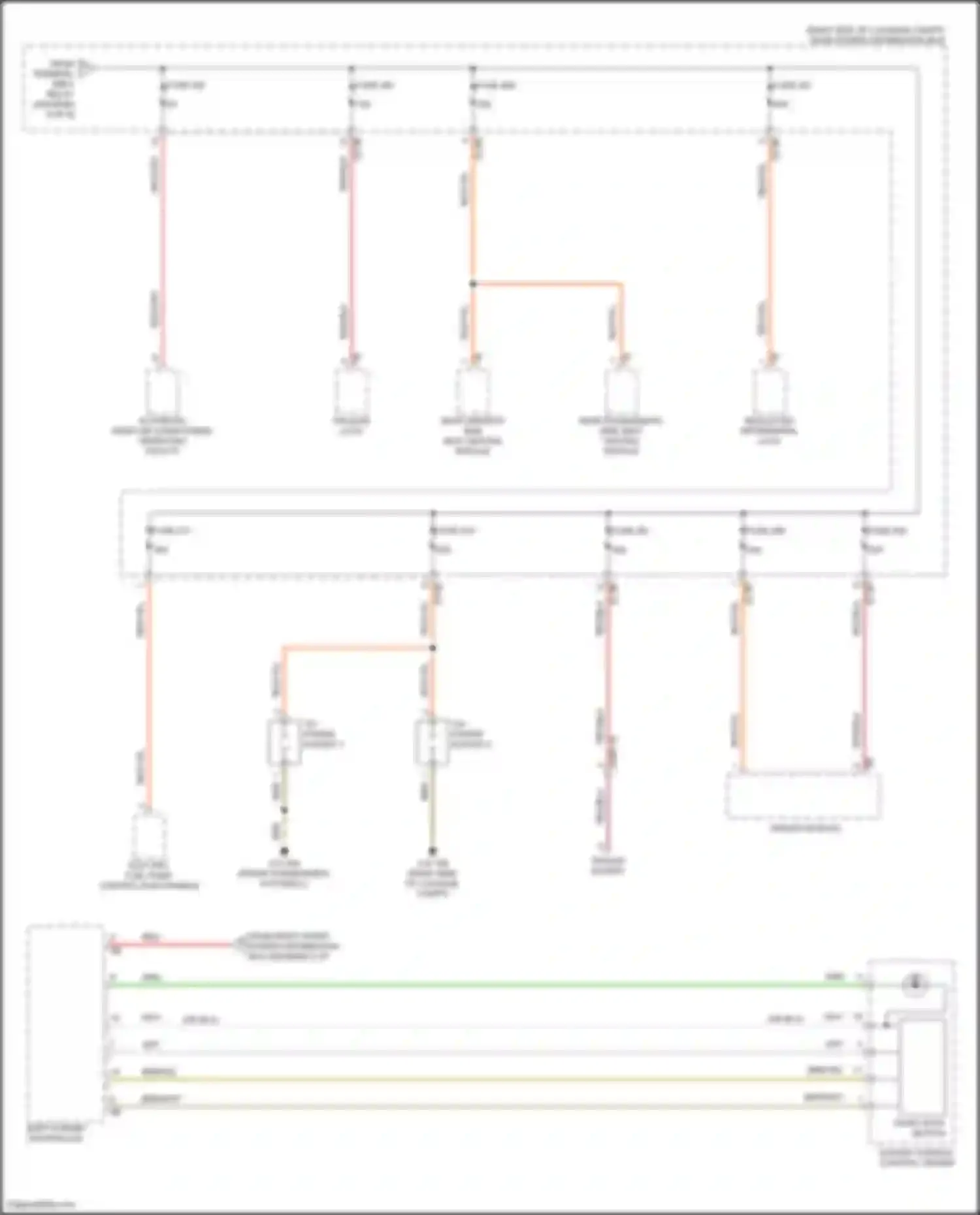 Wiring diagram fuse 271 for BMW 3 series G20/G21 (2018-2023) (1 of 2)