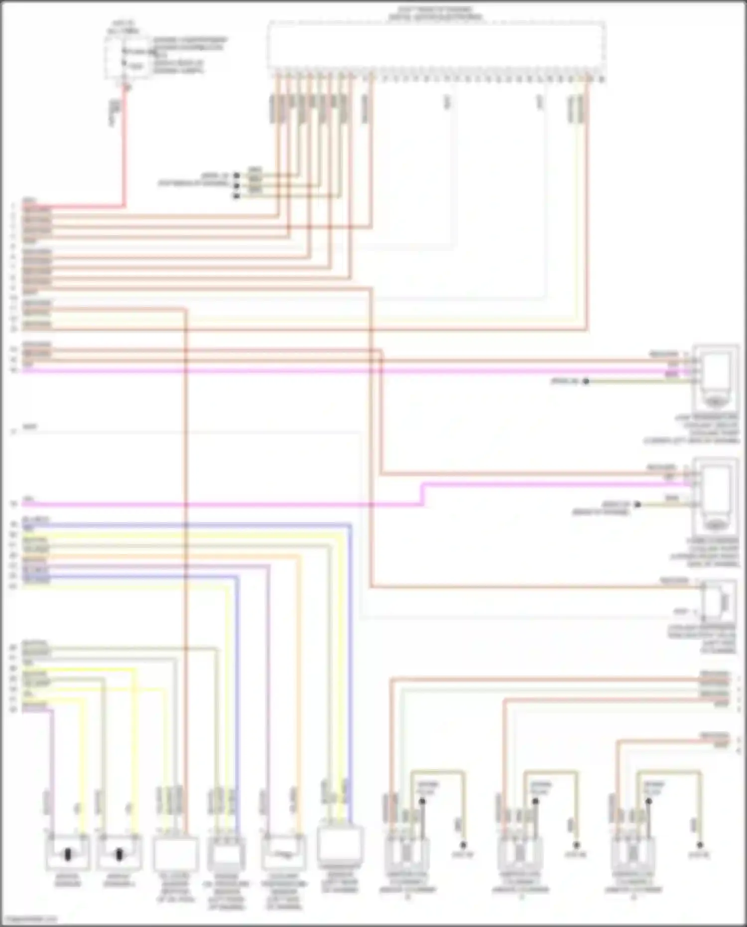 Wiring diagram fuse 406 for BMW 3 series G20/G21 (2018-2023) (2 of 2)