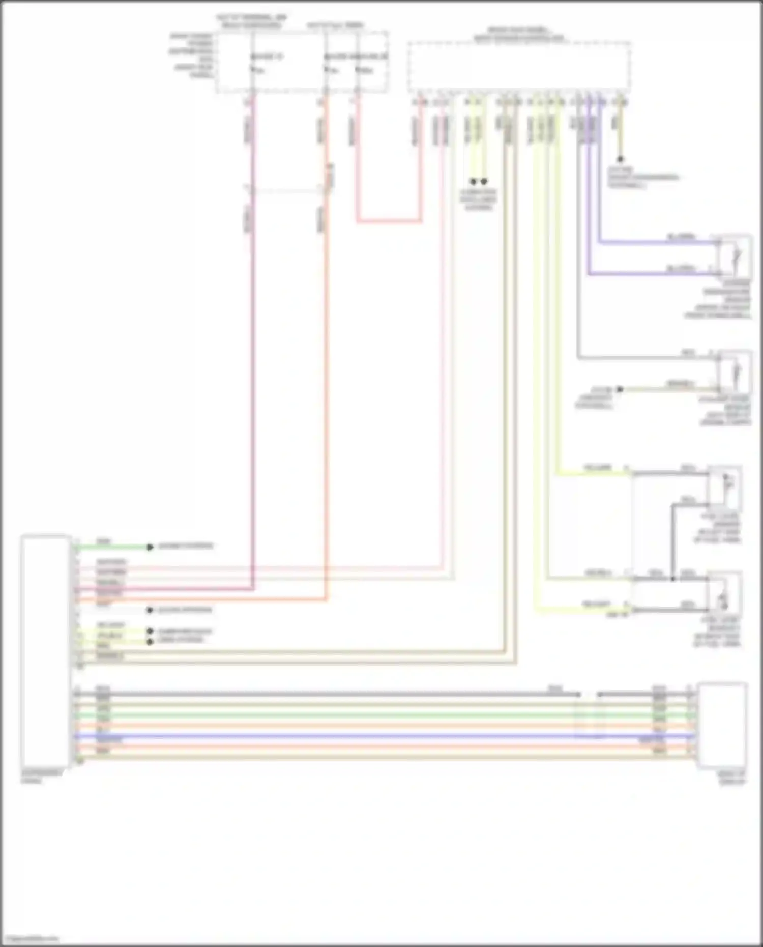 Wiring diagram hot at all times for BMW 3 series G20/G21 (2018-2023) (42 of 47)