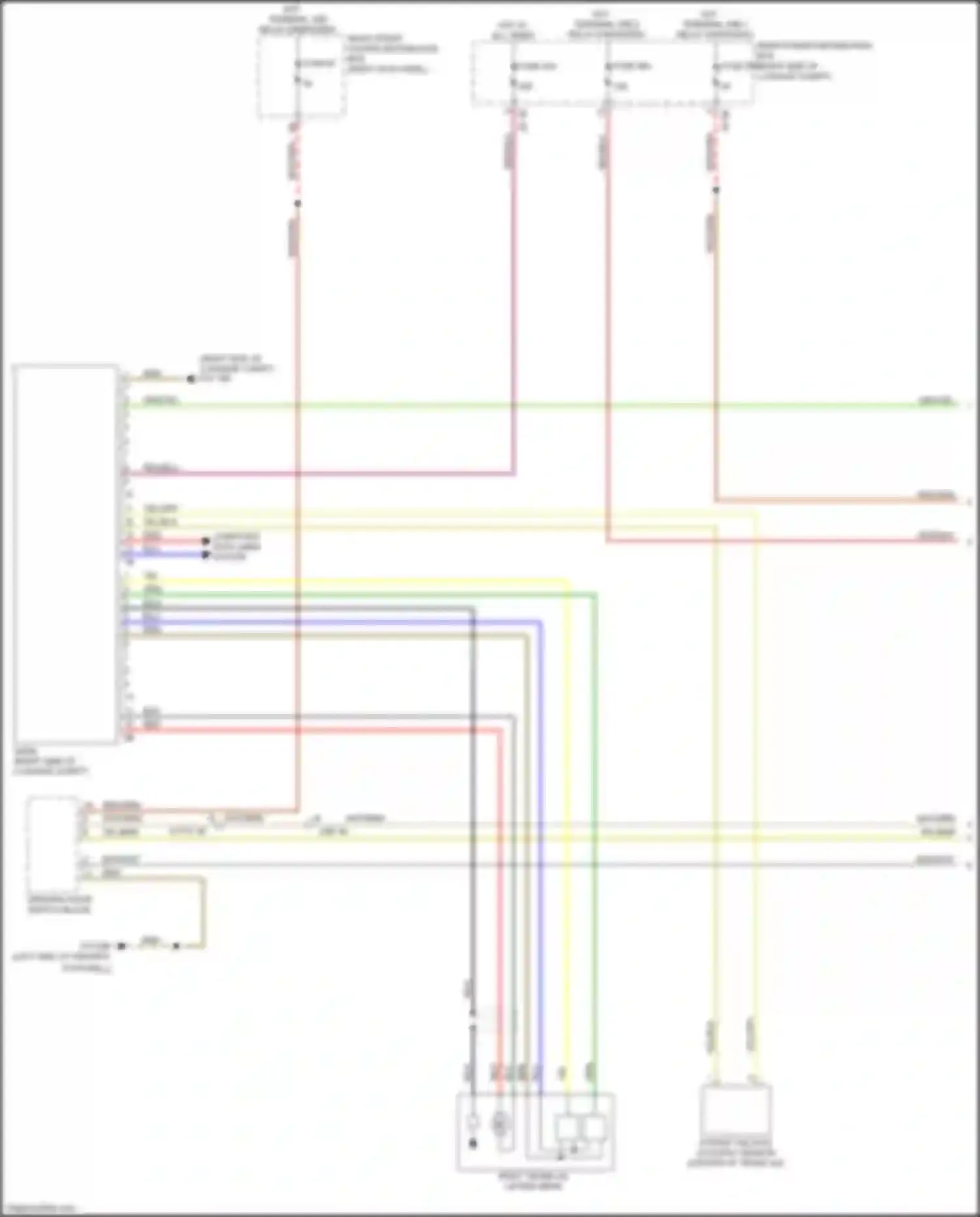 Wiring diagram hot w/ for BMW 3 series G20/G21 (2018-2023) (10 of 58)