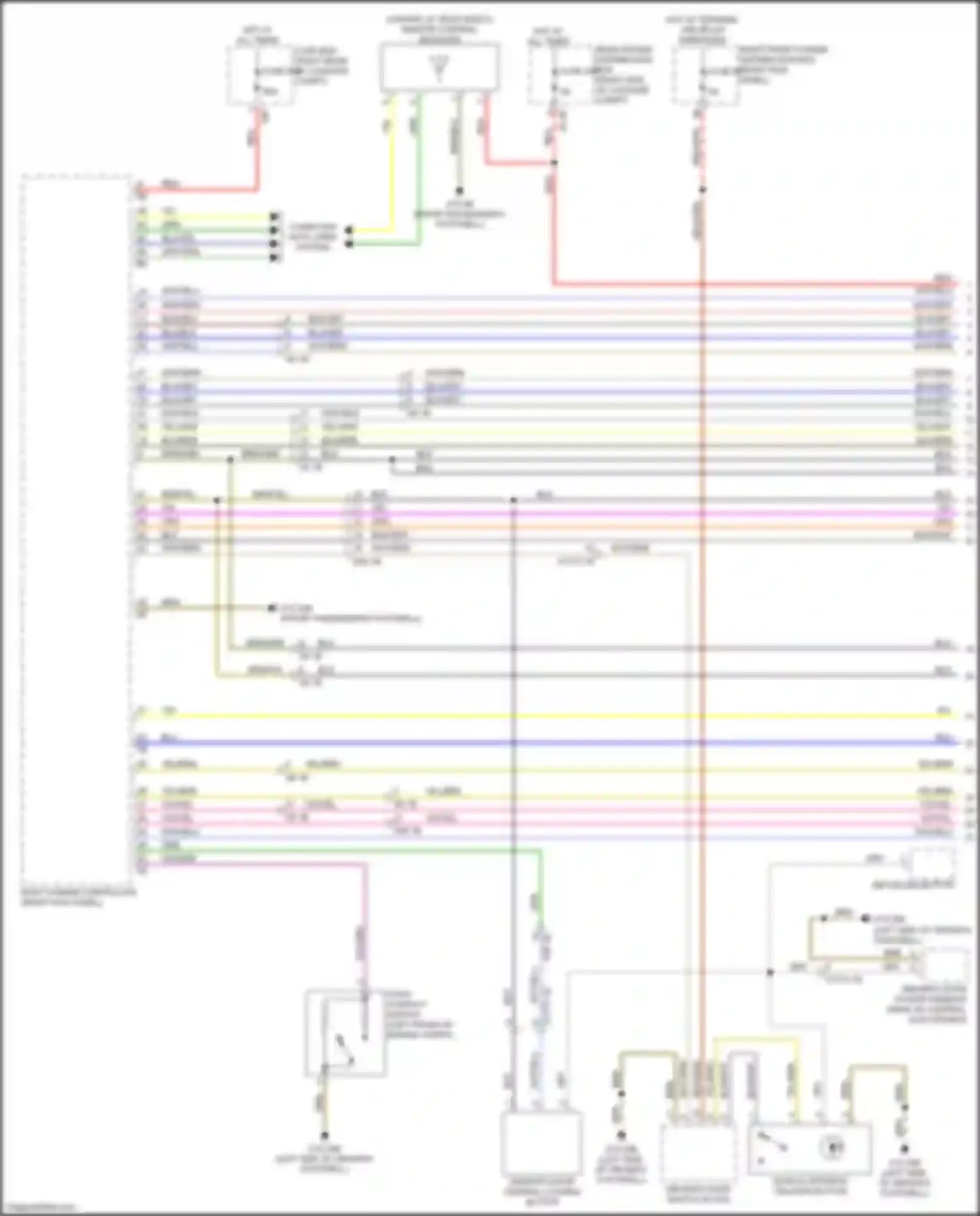 Wiring diagram red for BMW 3 series G20/G21 (2018-2023) (114 of 125)