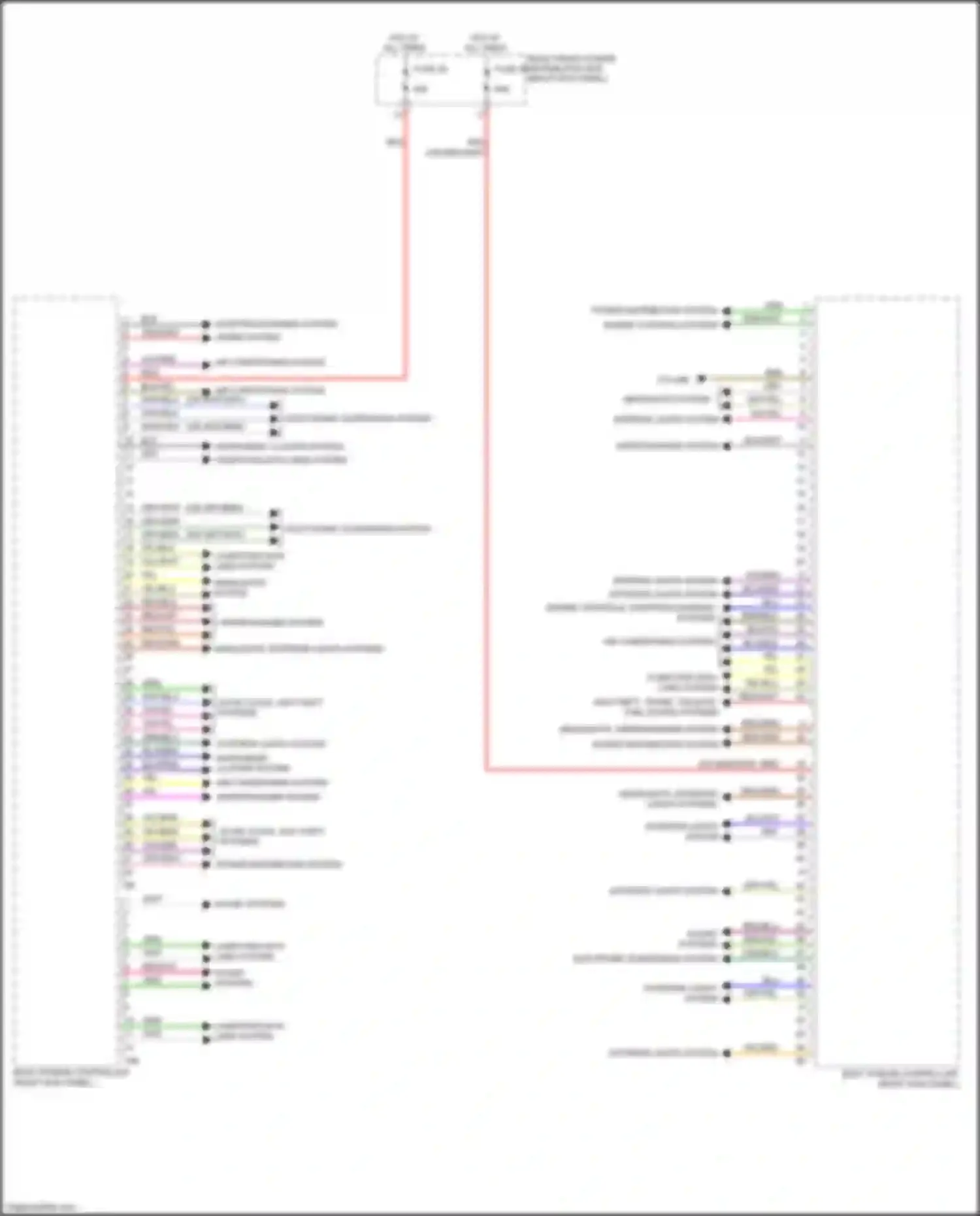 Wiring diagram red/blk for BMW 3 series G20/G21 (2018-2023) (1 of 38)