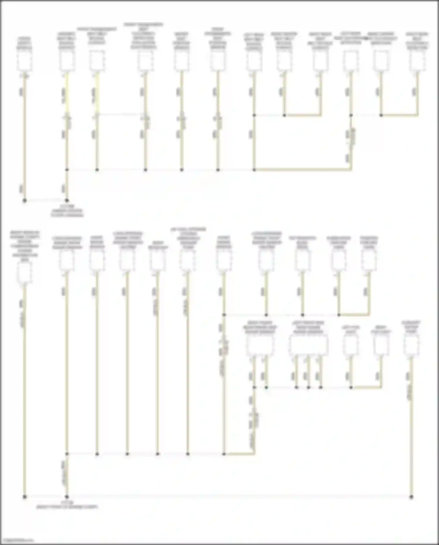 Wiring diagram right headlight for BMW 3 series G20/G21 (2018-2023) (3 of 4)