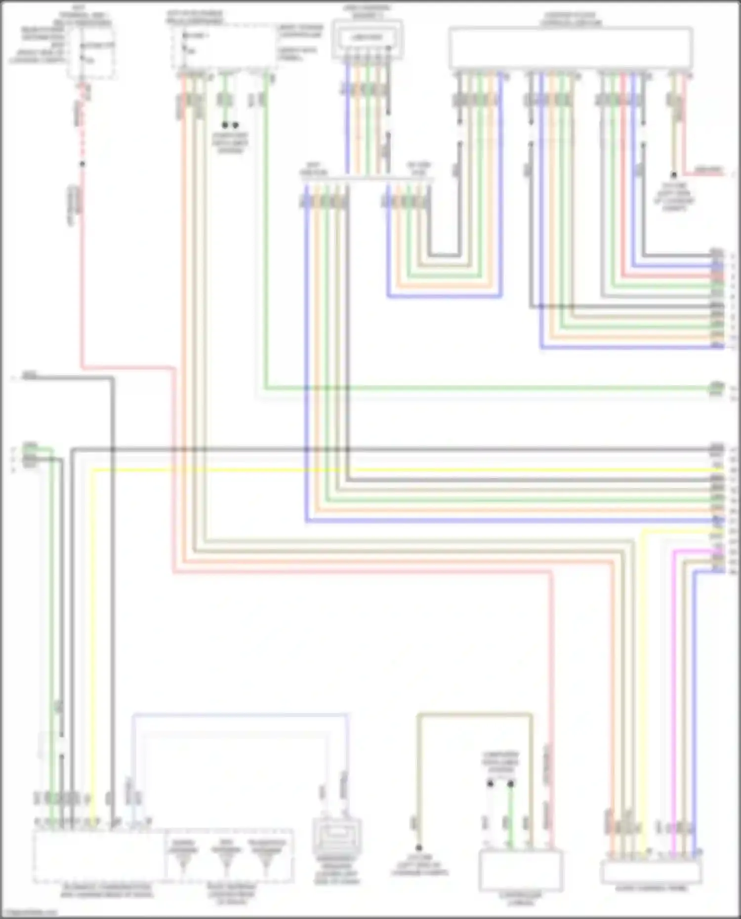 Wiring diagram sdars antenna for BMW 3 series G20/G21 (2018-2023) (8 of 28)