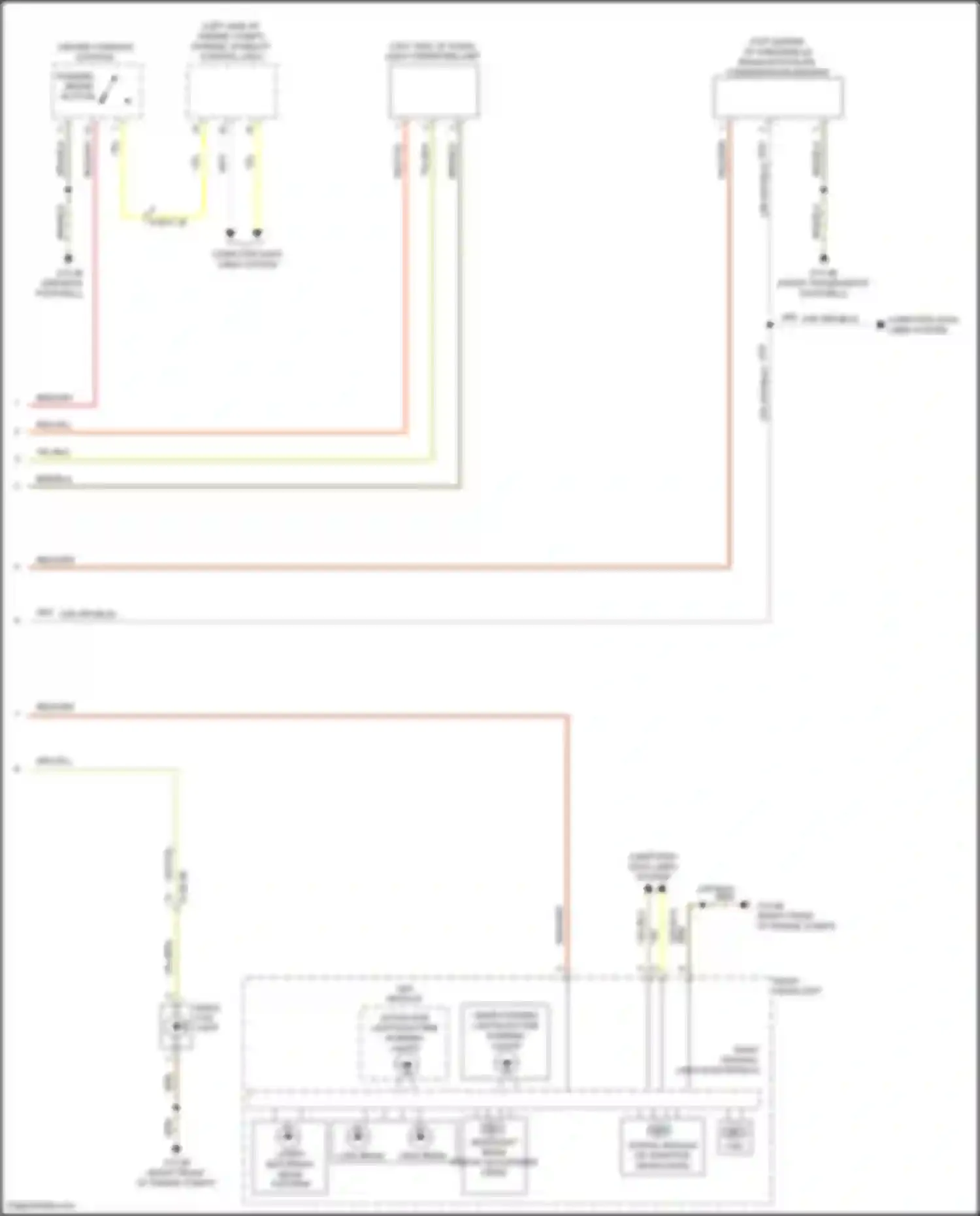 Wiring diagram w/ adaptive headlights for BMW 3 series G20/G21 (2018-2023) (2 of 2)