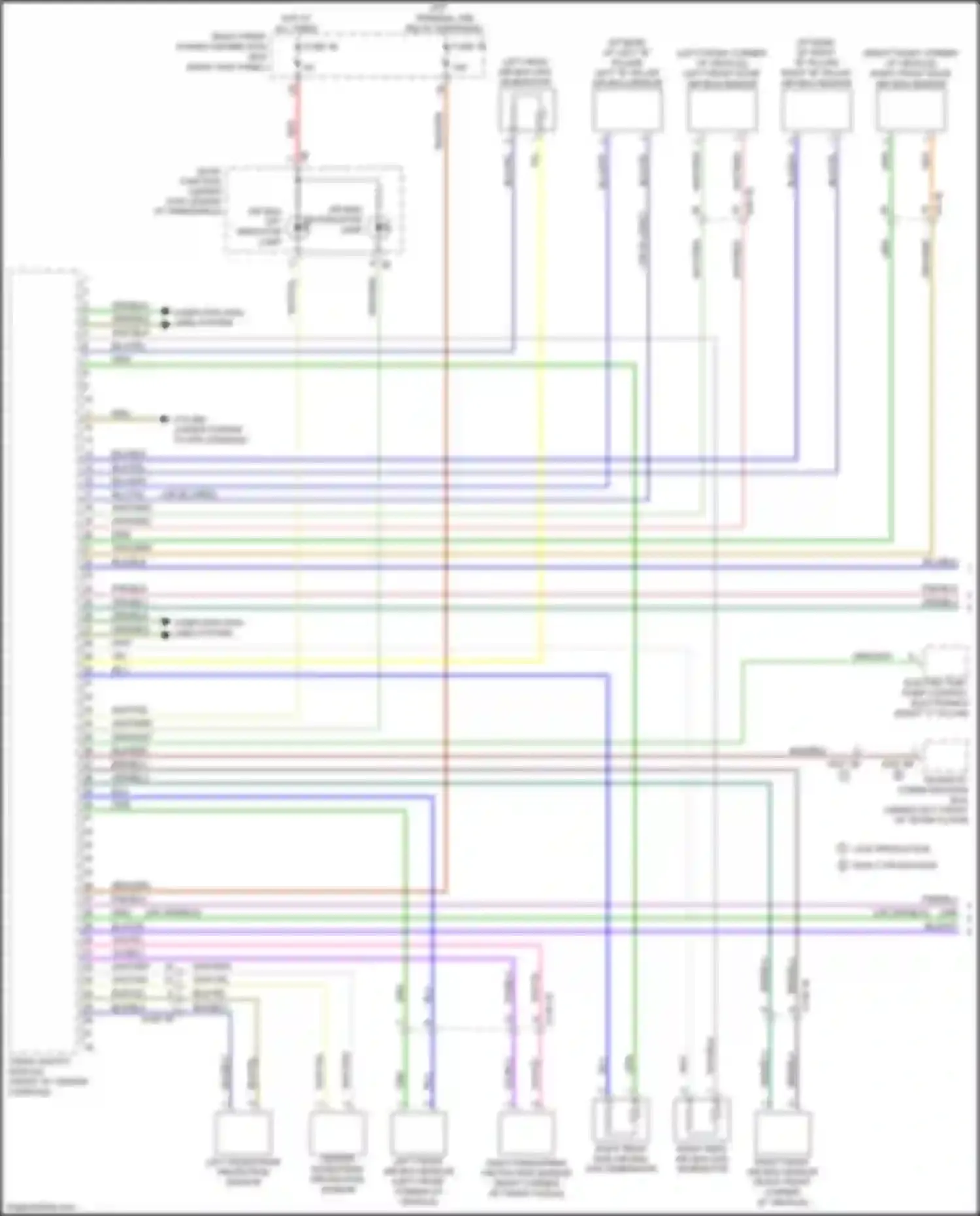 Wiring diagram wht/blk for BMW 3 series G20/G21 (2018-2023) (8 of 37)