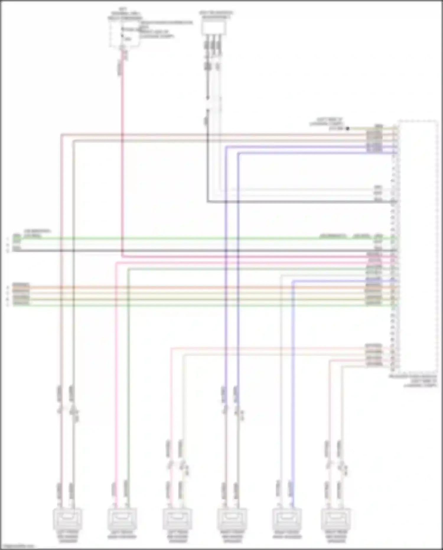 Wiring diagram wht/blk for BMW 3 series G20/G21 (2018-2023) (5 of 37)