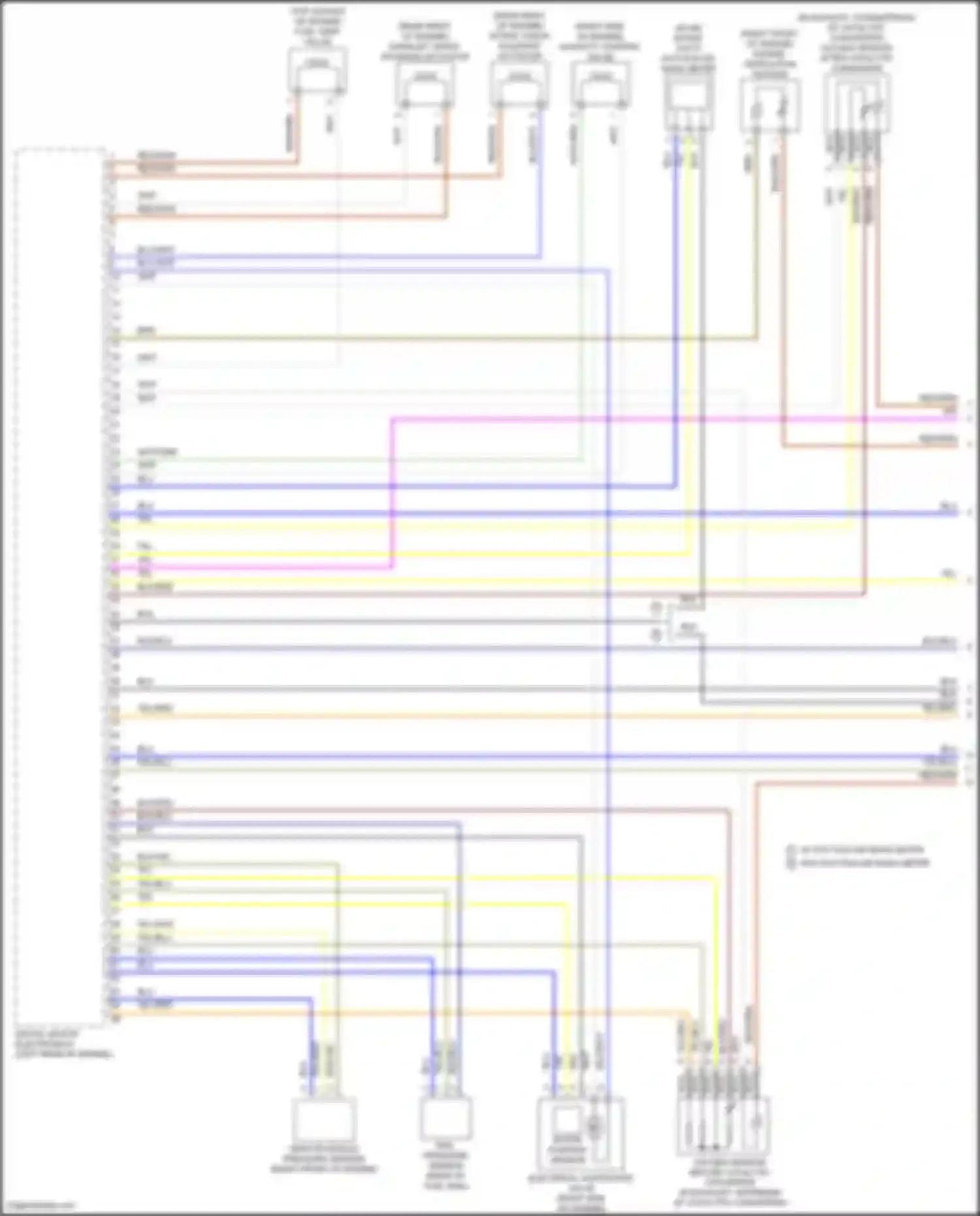Wiring diagram yel/blu for BMW 3 series G20/G21 (2018-2023) (29 of 31)