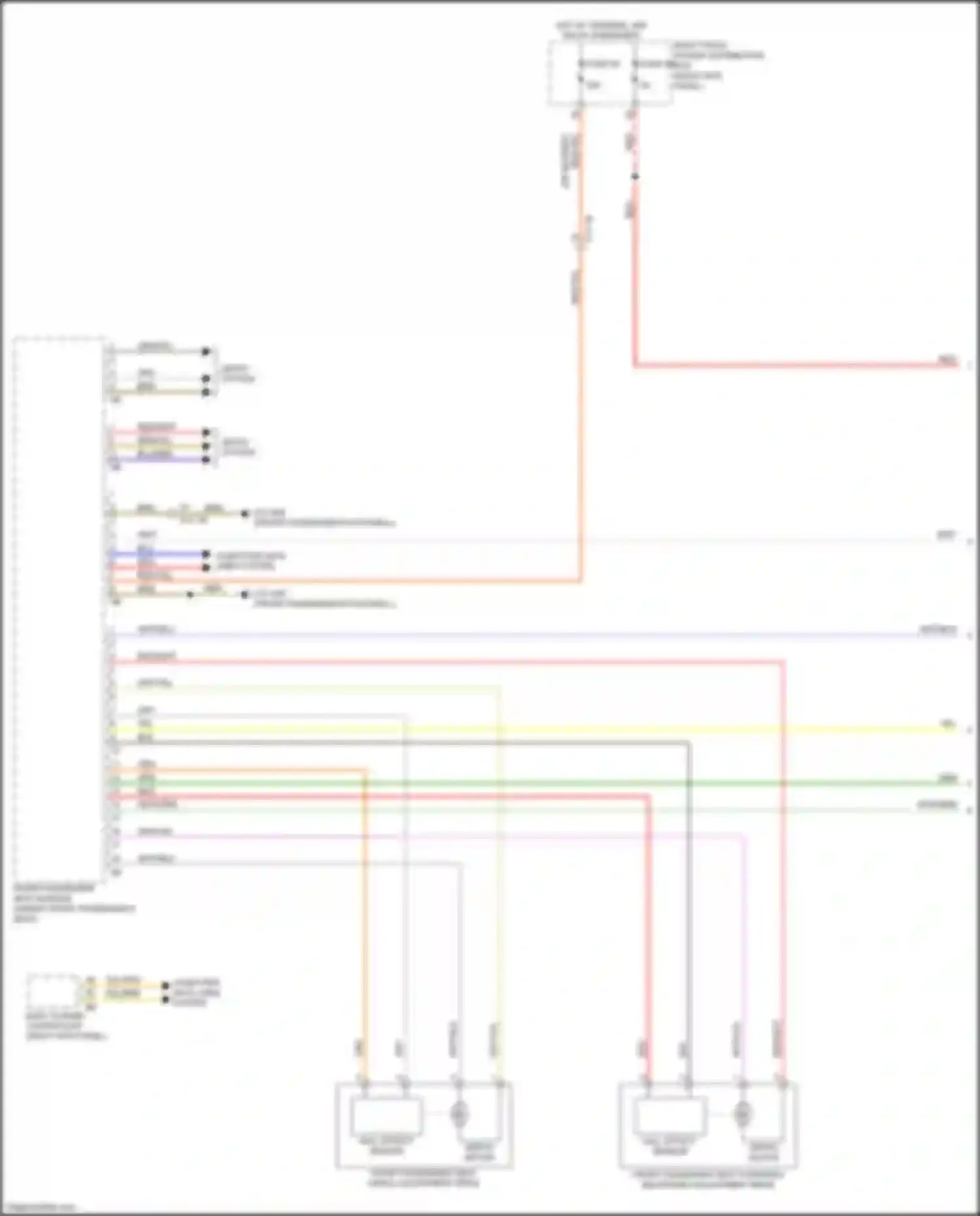 Wiring diagram yel/brn for BMW 3 series G20/G21 (2018-2023) (5 of 27)