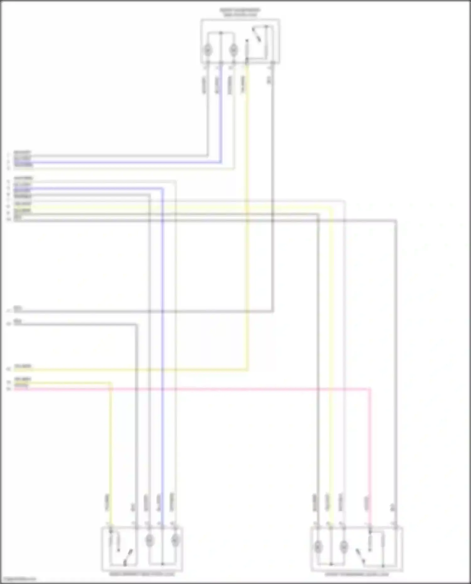 Wiring diagram yel/wht for BMW 3 series G20/G21 (2018-2023) (10 of 30)