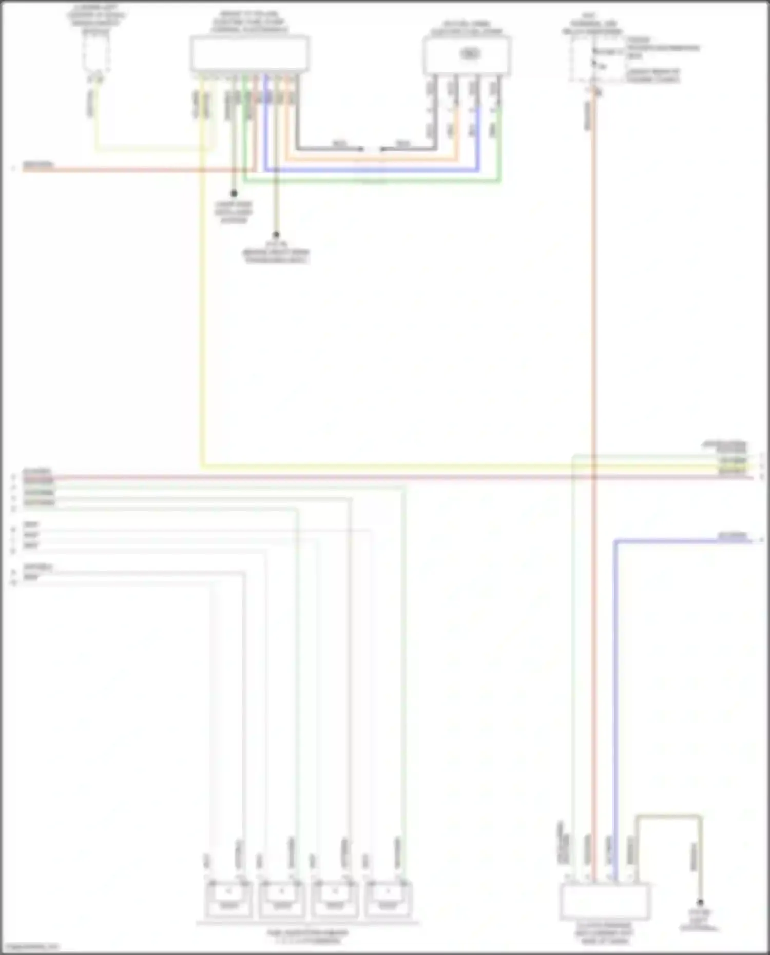4 series Gran Coupe BMW F36 facelift (2017-2020): Wiring diagram engine performance 2.0l turbo (6 of 7)