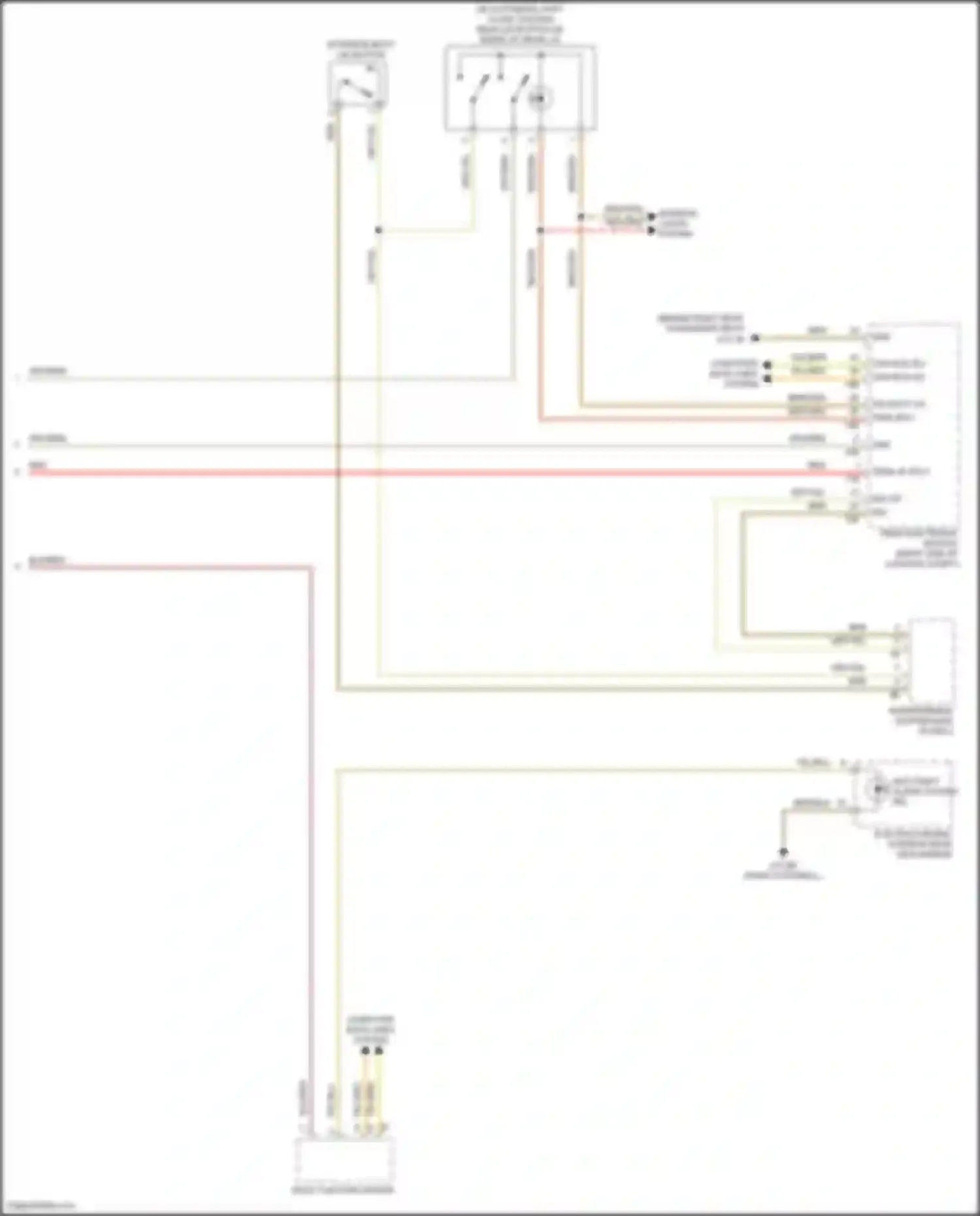 Wiring diagram can bus sig for BMW 4 series Gran Coupe F36 facelift (2017-2020) (1 of 2)