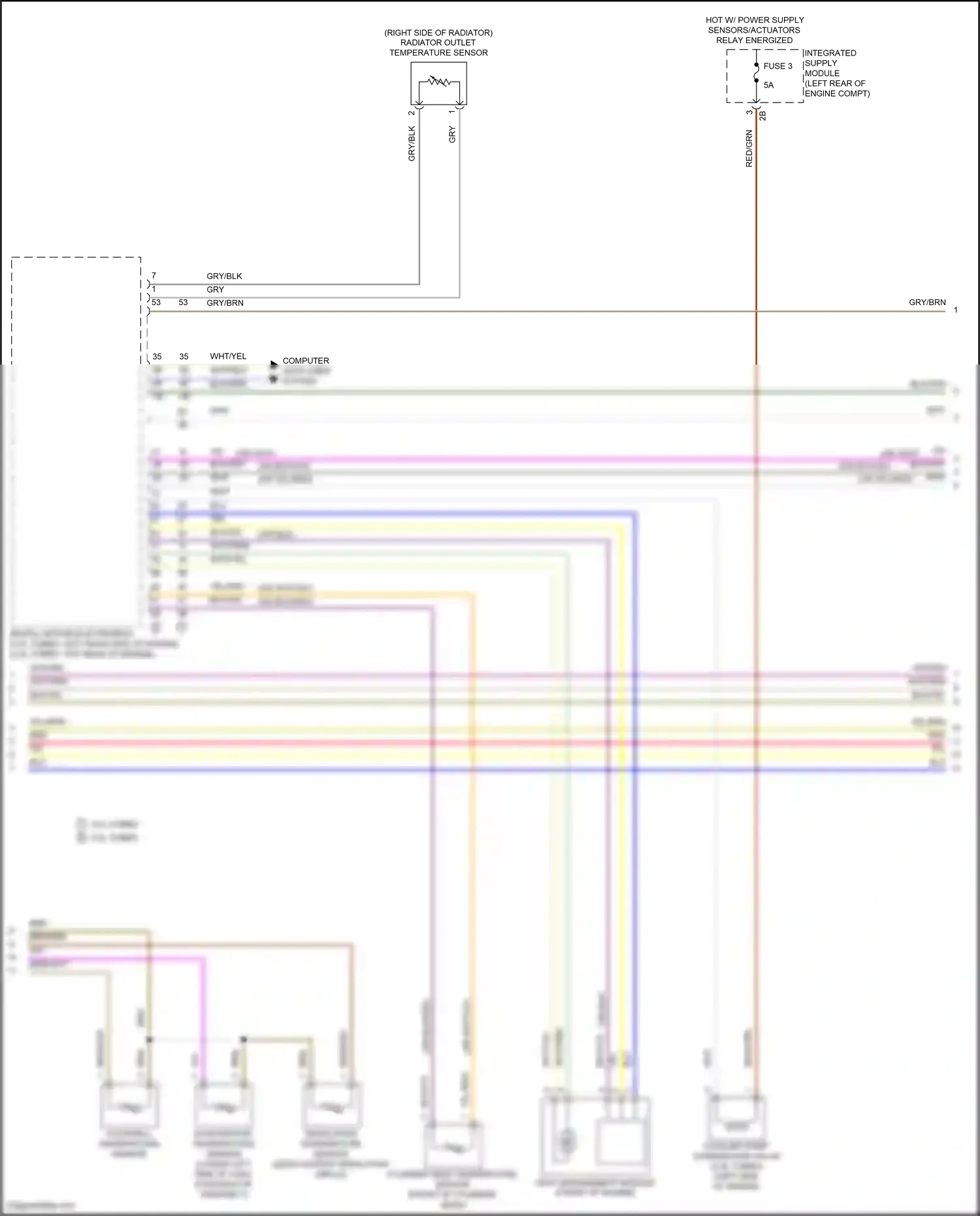 BMW 4 series Gran Coupe F36 facelift (2017-2020) computer data lines system wiring diagram  (75 of 94)