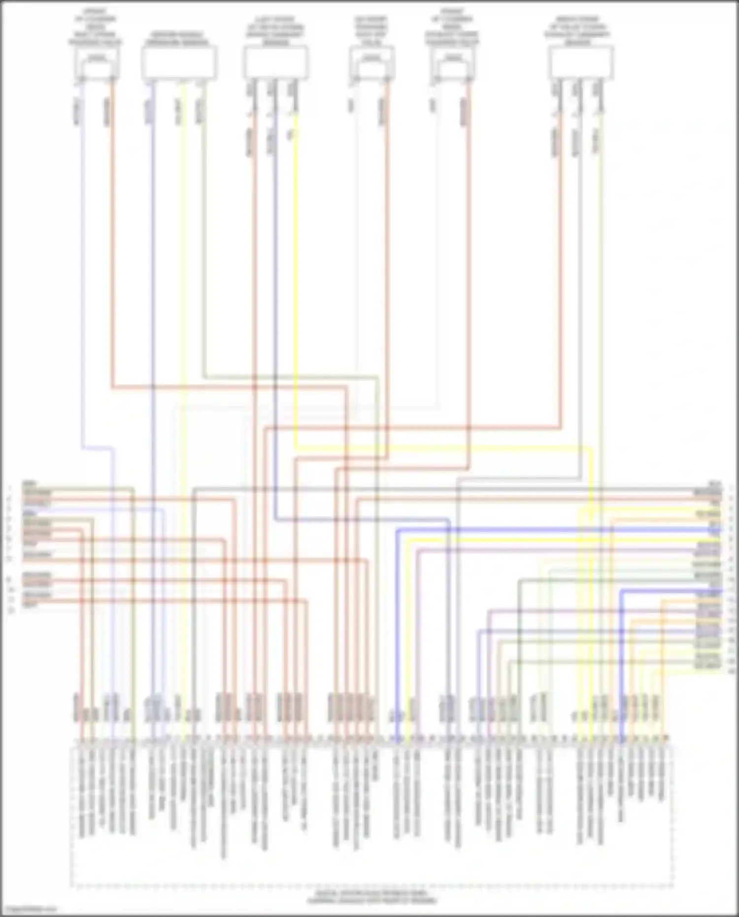 4 series Gran Coupe BMW F36 (2013-2017): Wiring diagram engine performance 3.0l turbo (3 of 7)