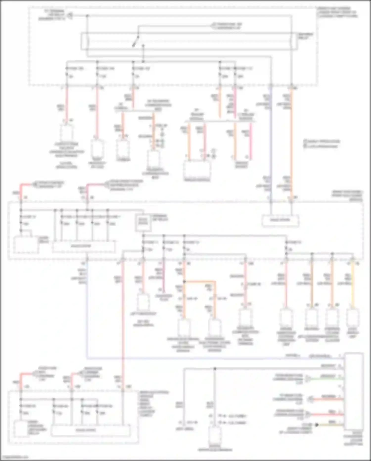 4 series Gran Coupe BMW F36 (2013-2017): Power distribution circuit (4 of 4)