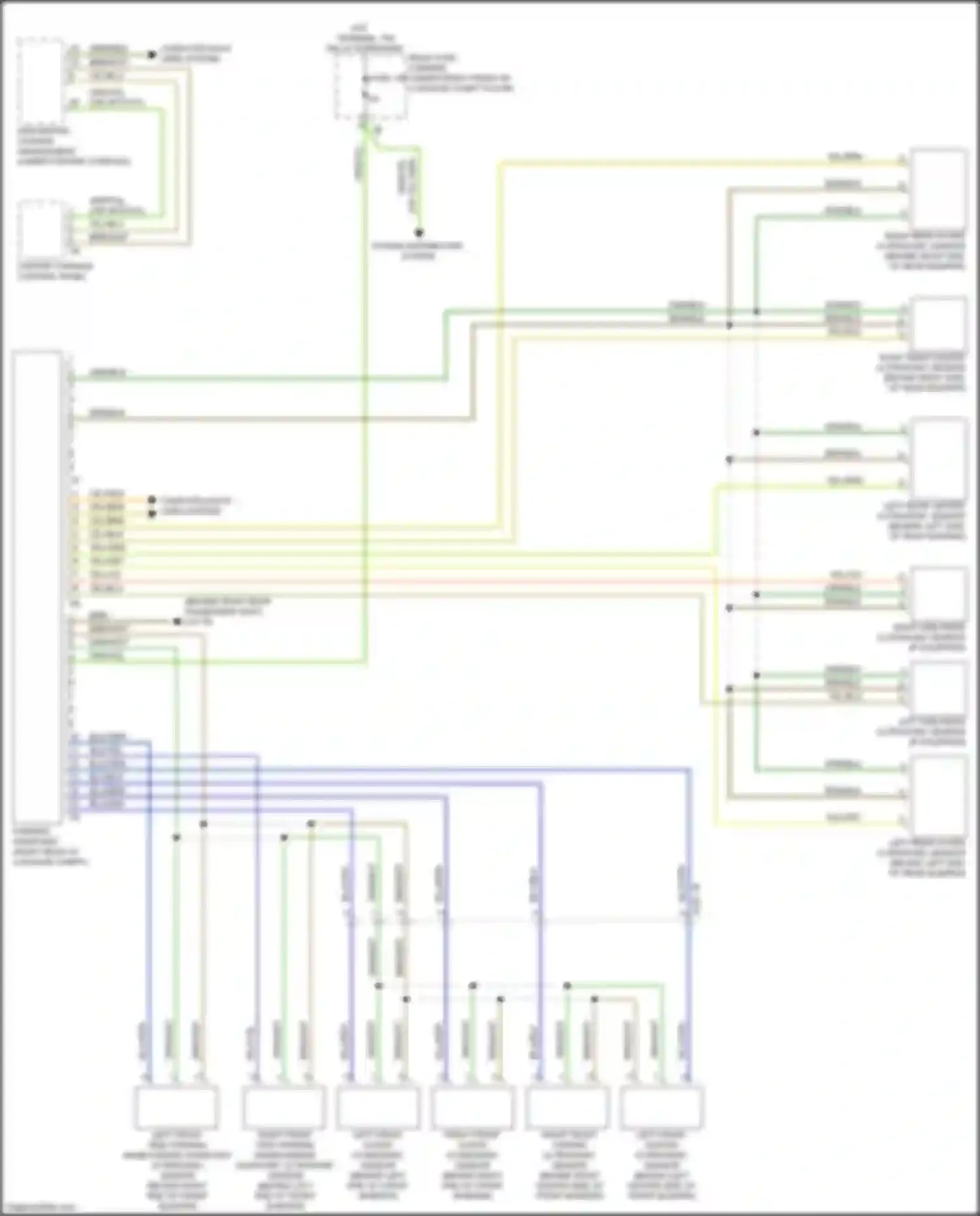 Wiring diagram computer data lines system for BMW 4 series Gran Coupe F36 (2013-2017) (39 of 87)