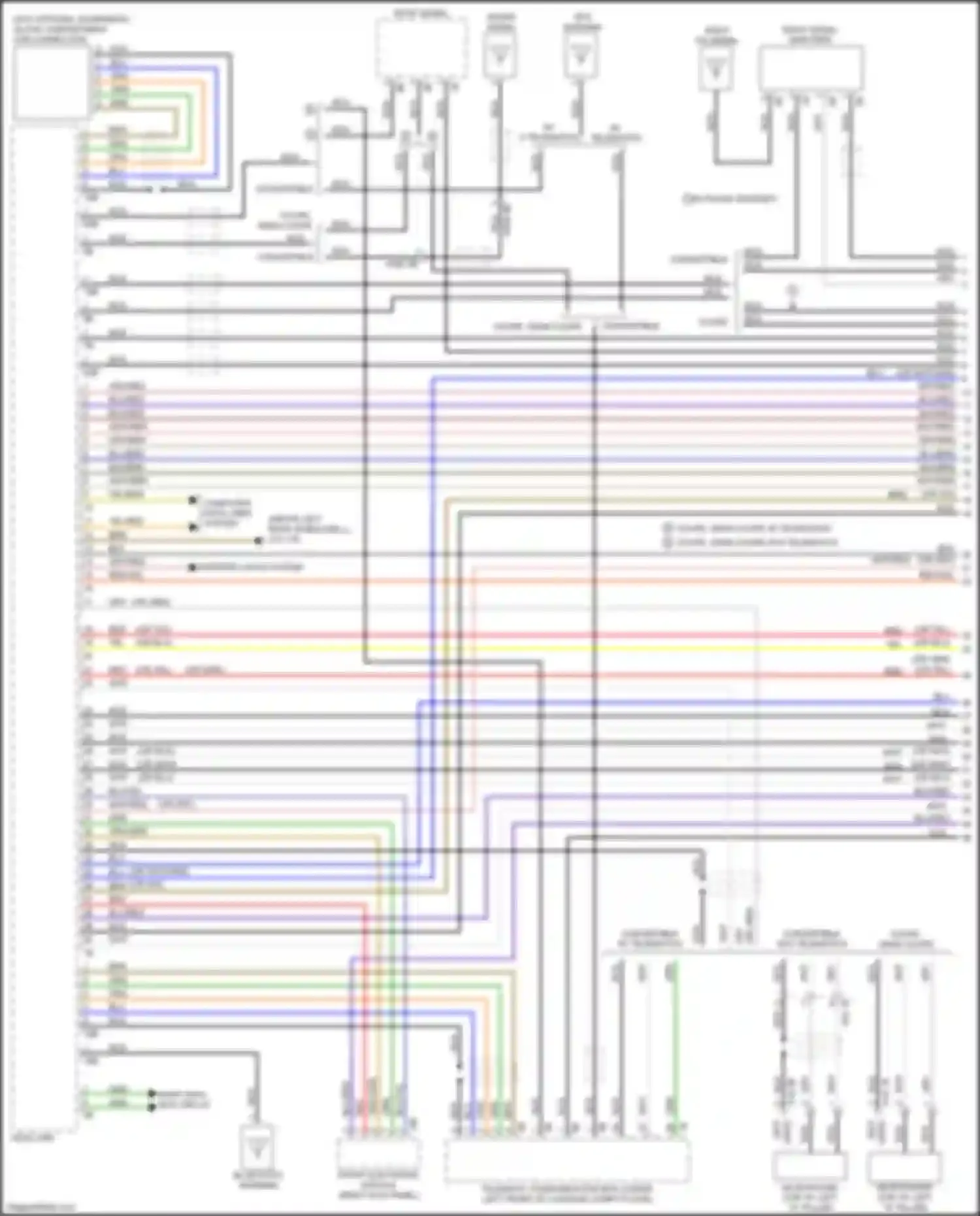Wiring diagram computer data lines system for BMW 4 series Gran Coupe F36 (2013-2017) (34 of 87)
