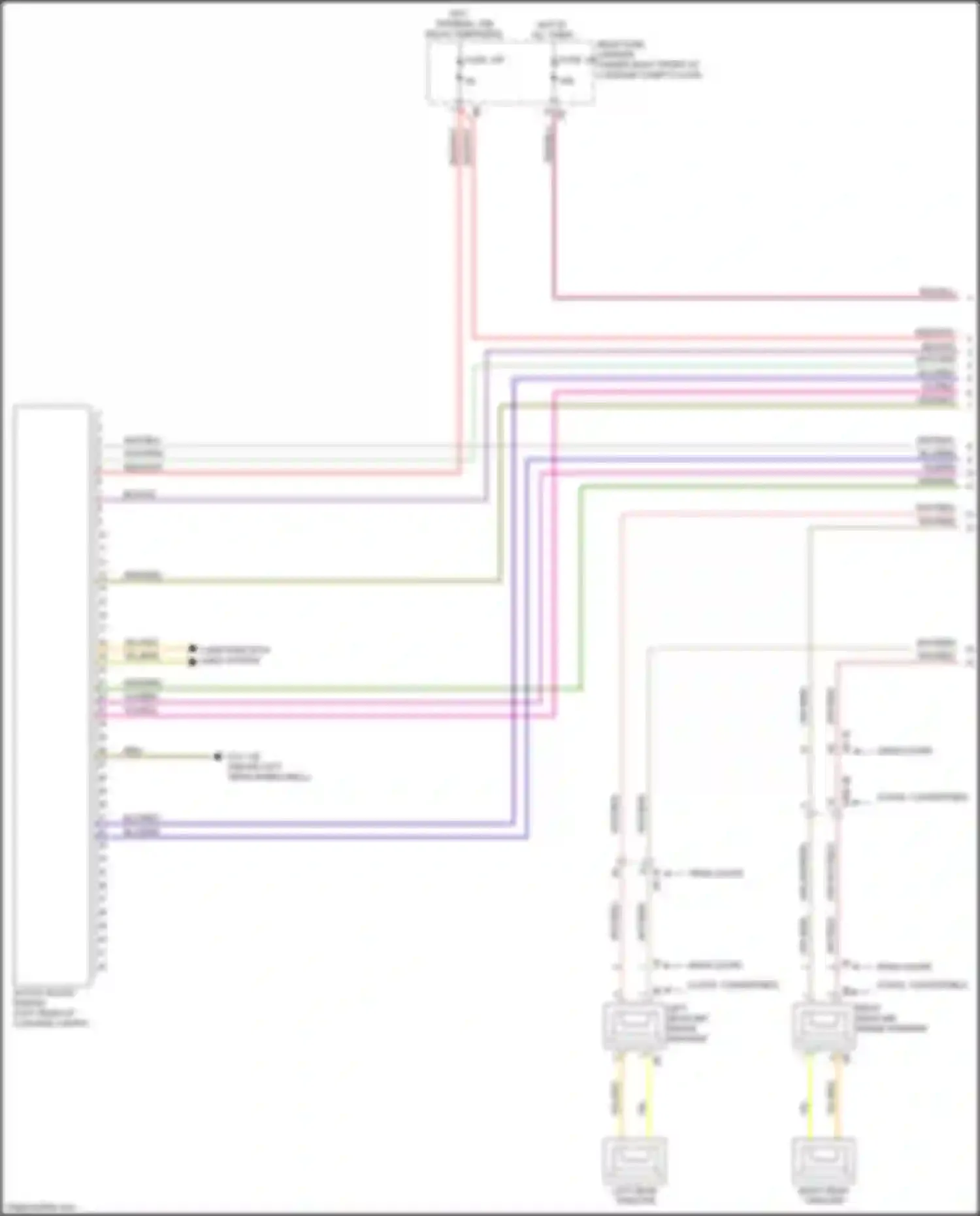 Wiring diagram computer data lines system for BMW 4 series Gran Coupe F36 (2013-2017) (19 of 87)