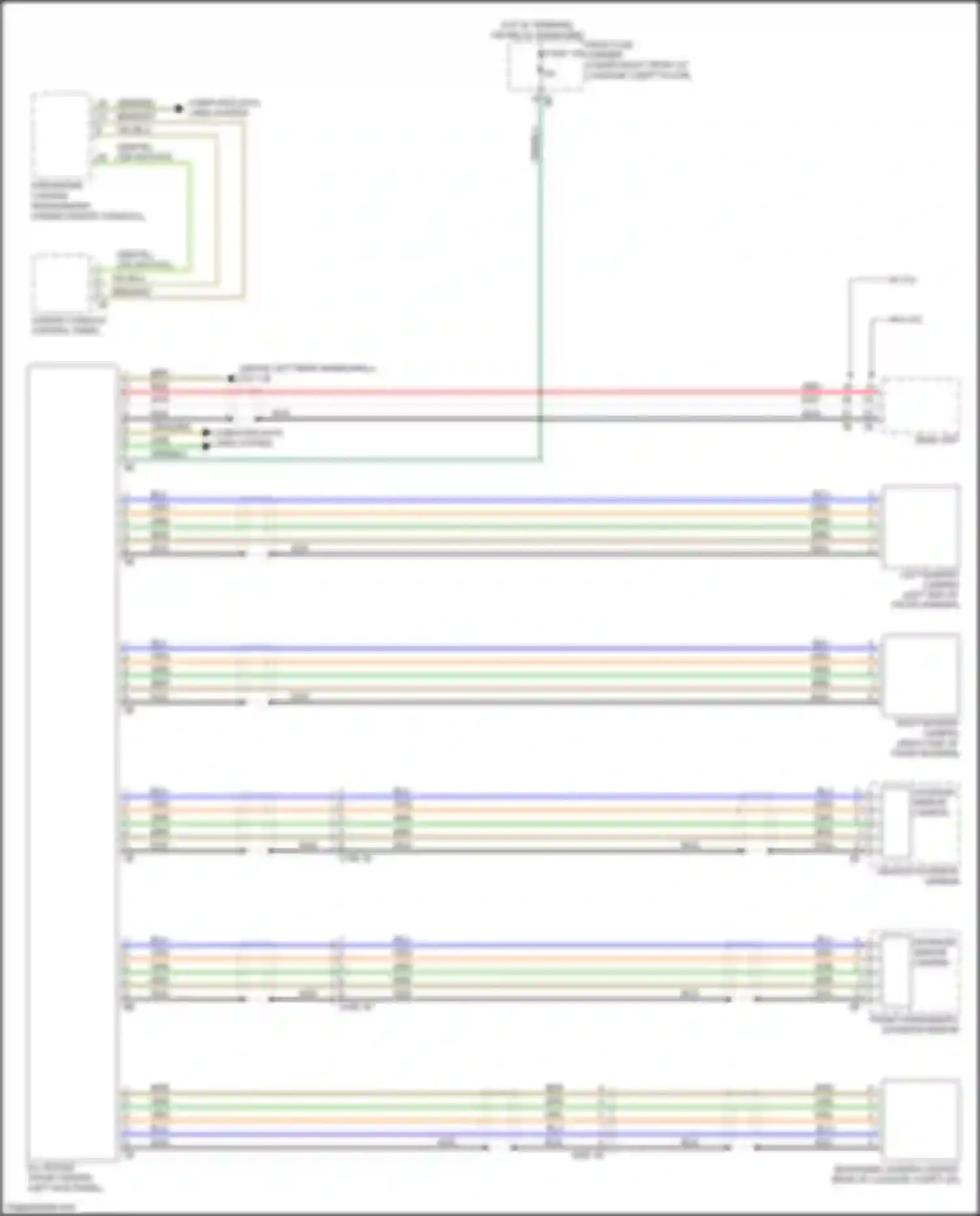 Wiring diagram computer data lines system for BMW 4 series Gran Coupe F36 (2013-2017) (69 of 87)