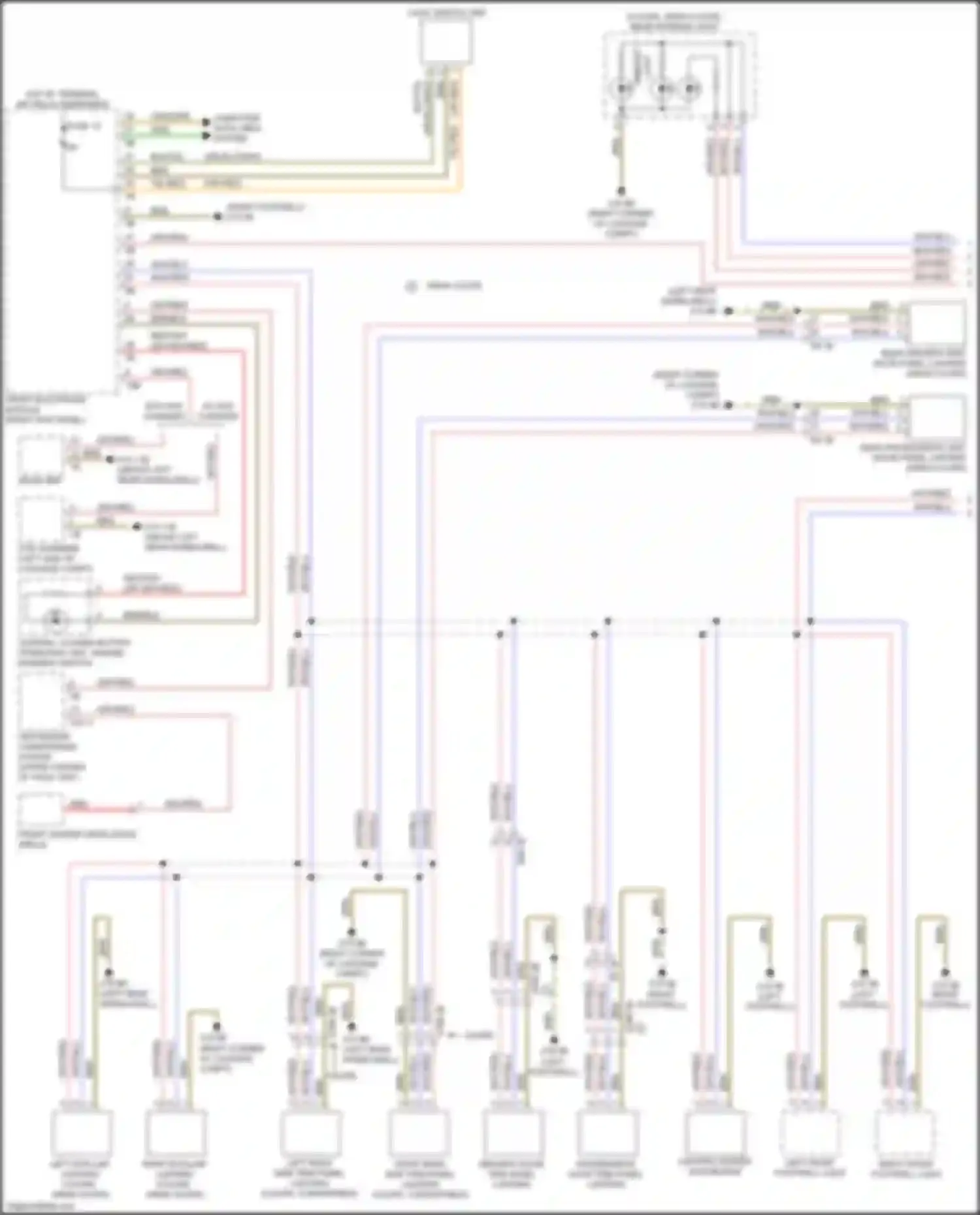 Wiring diagram computer data lines system for BMW 4 series Gran Coupe F36 (2013-2017) (42 of 87)
