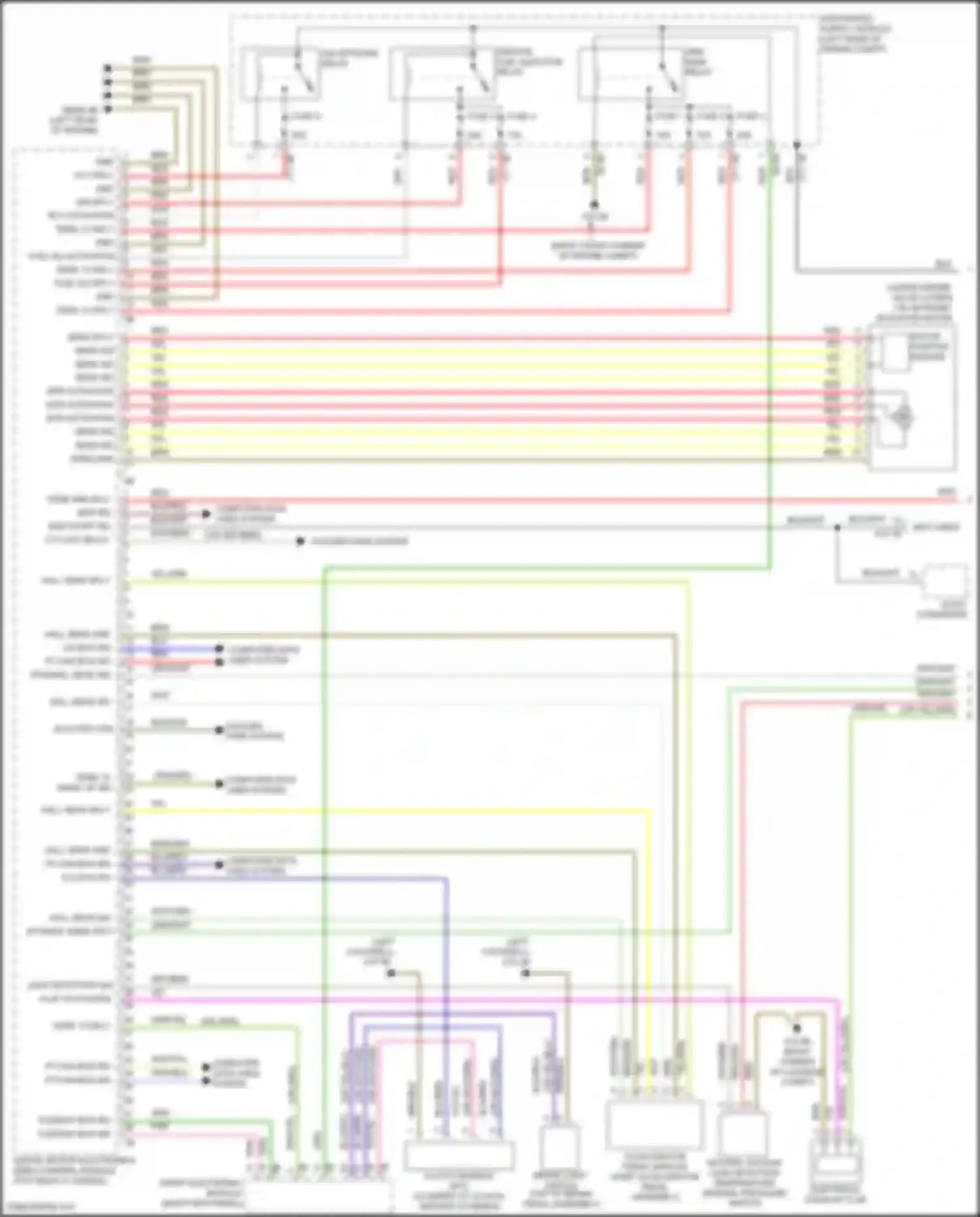 Wiring diagram computer data lines system for BMW 4 series Gran Coupe F36 (2013-2017) (84 of 87)