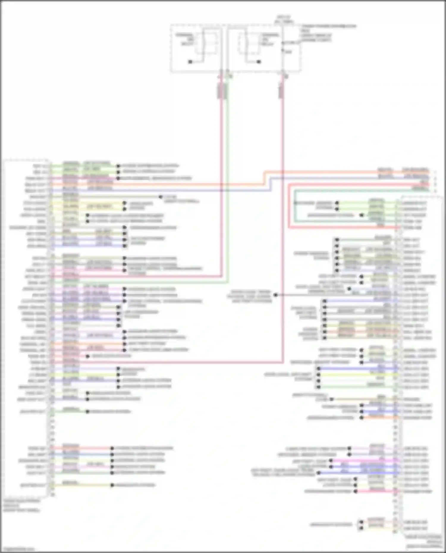 Wiring diagram computer data lines system for BMW 4 series Gran Coupe F36 (2013-2017) (57 of 87)