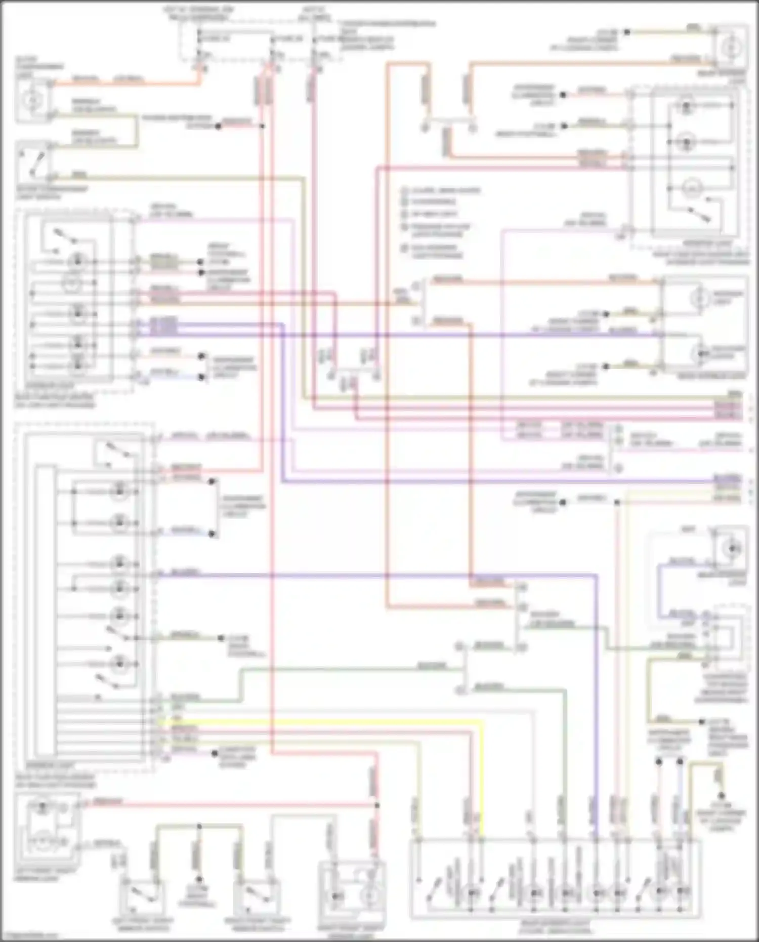 Wiring diagram computer data lines system for BMW 4 series Gran Coupe F36 (2013-2017) (53 of 87)